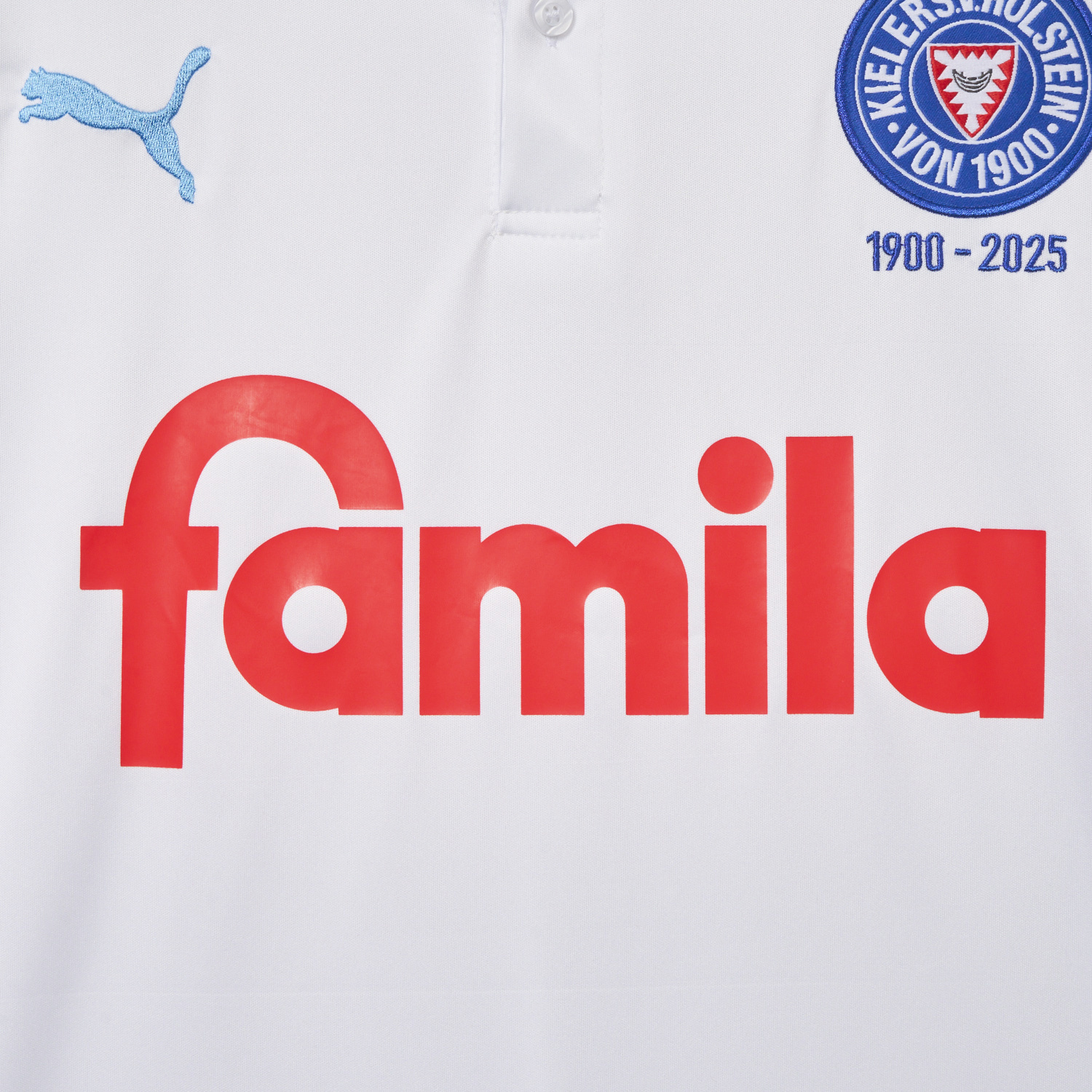 AlphaJersey-Holstein Kiel 2025 125th Anniversary Jersey - Fans Version