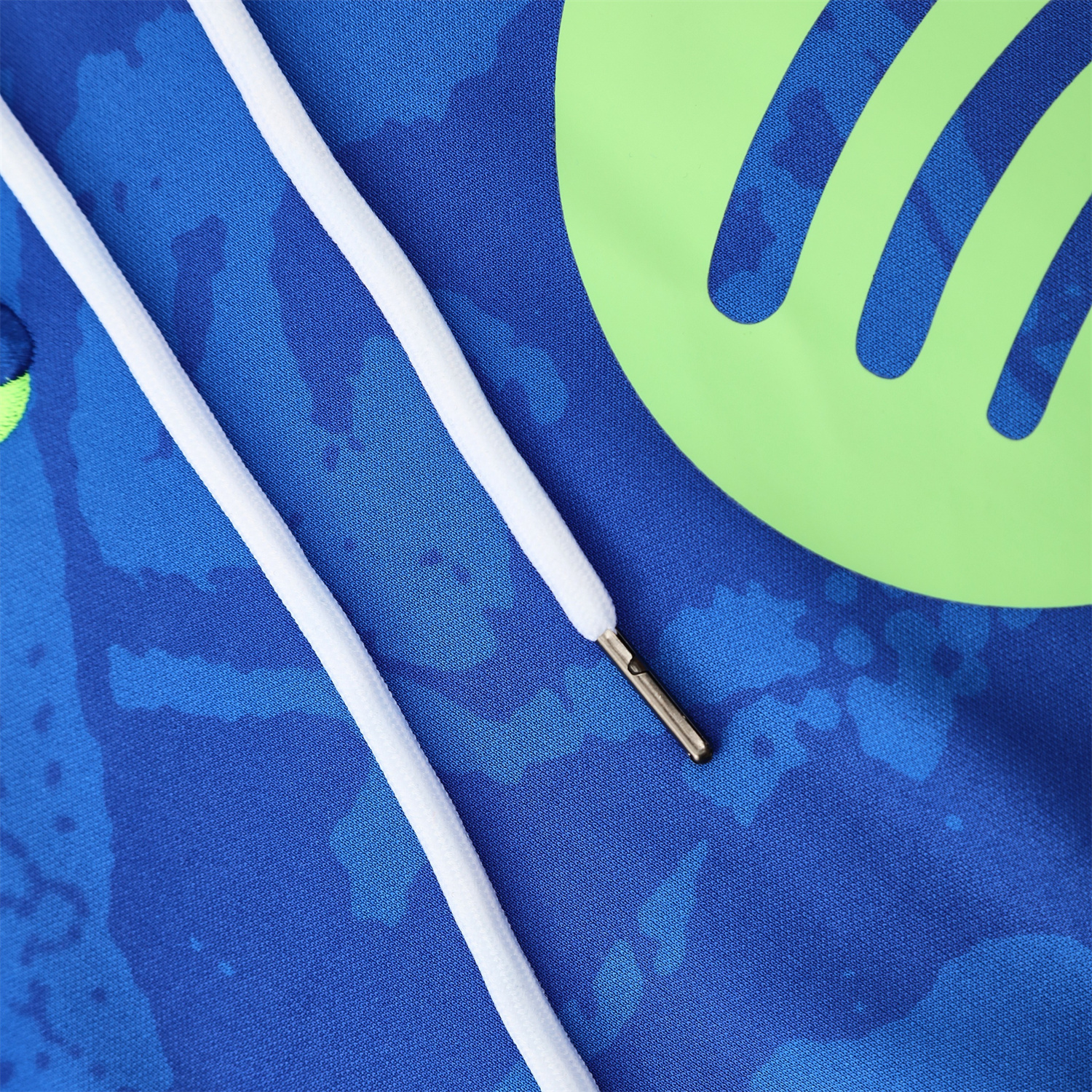 AlphaJersey-Barcelona 25-26 Training Hoodie Set - Blue Green Hoodie and Black Pants