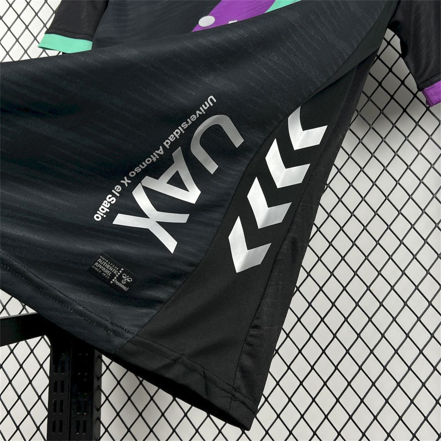 AlphaJersey-Malaga 25-26 Away Black Jersey - Fans Version