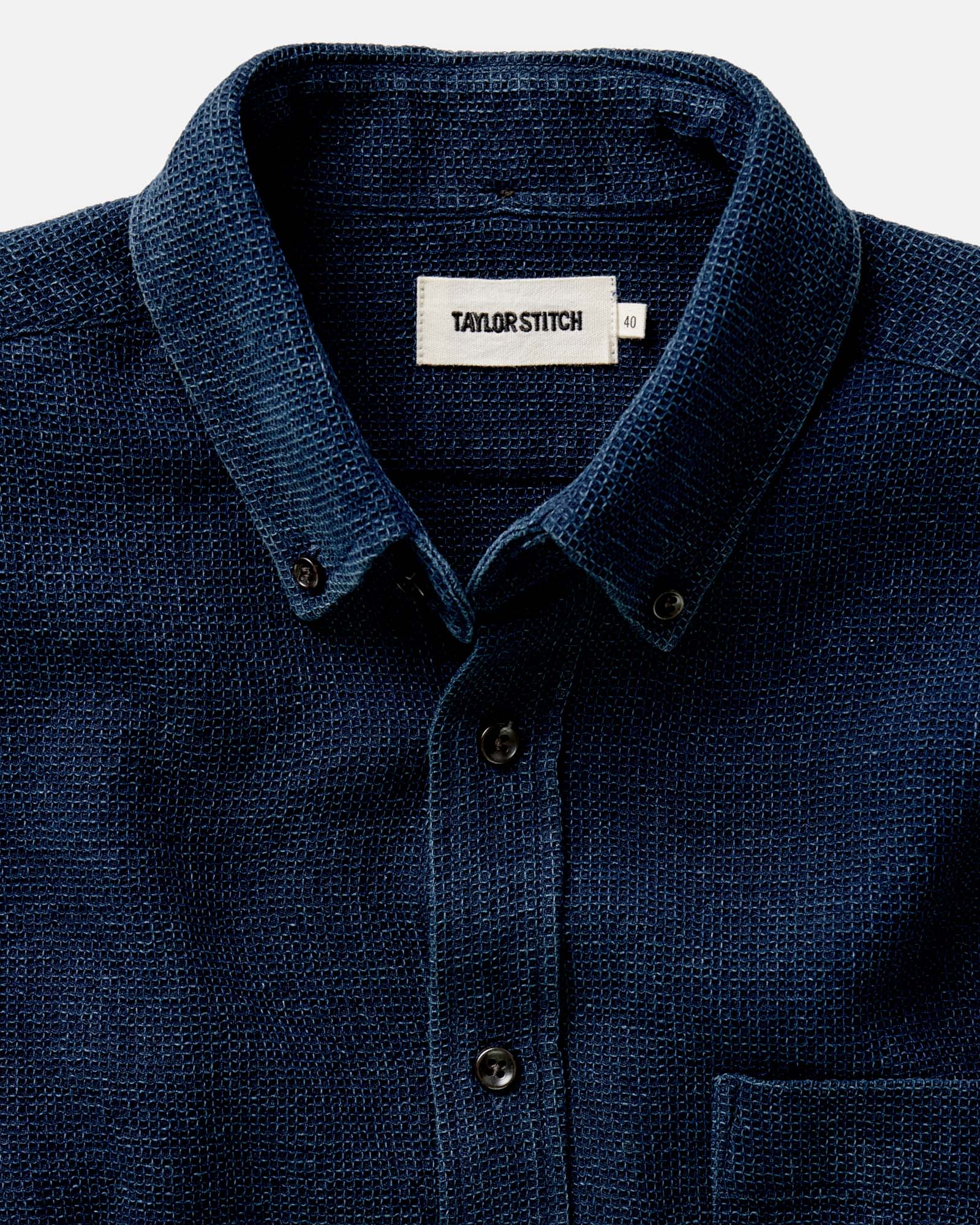 The Jack in Rinsed Indigo Waffle | Modern Menswear by yycbvcnbmmnbm