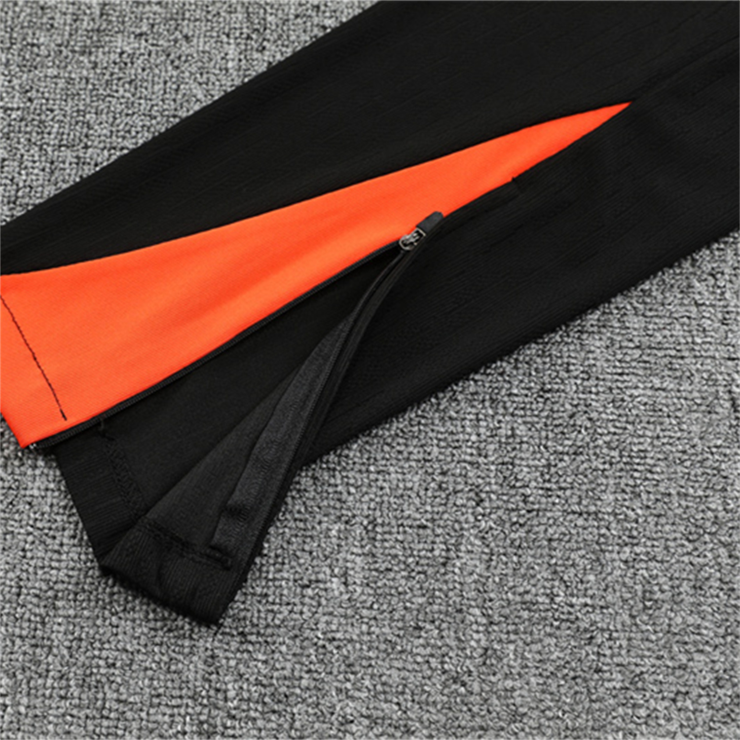 AlphaJersey-Brazil 25-26 Kids Long Sleeve Training Set - Player Version - Black Top and Pants