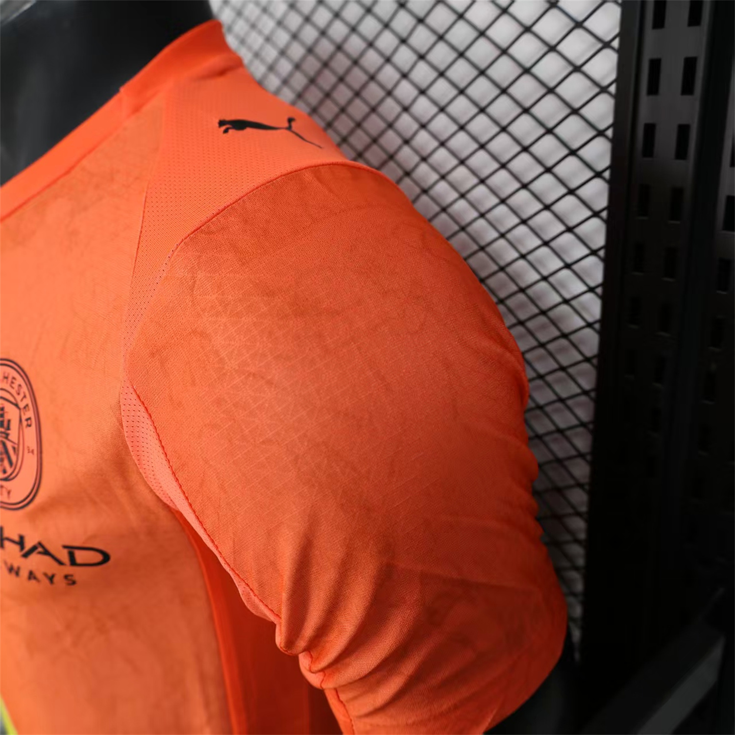 AlphaJersey-Manchester City 25-26 Orange Special Jersey - Player Version