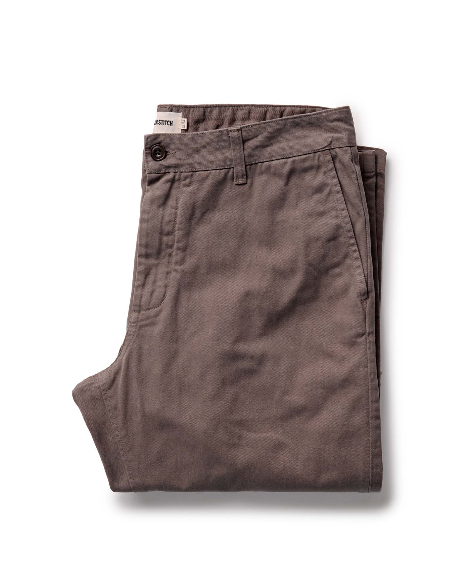 The Straight Foundation Pant in Organic Espresso | Modern Menswear by yycbvcnbmmnbm