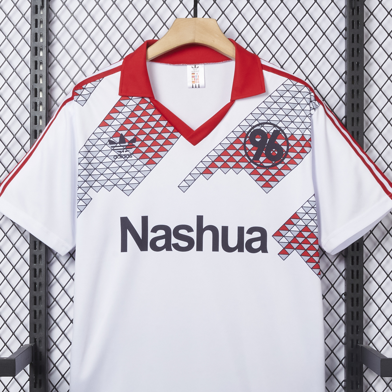 AlphaJersey-Retro Hannover 96 1988-91 White Commemorative Jersey