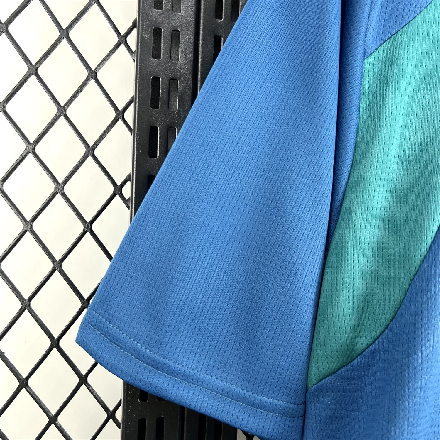AlphaJersey-Portugal 2026 Muted Blue With Emerald Green Pre-Match Jersey - Fans Version