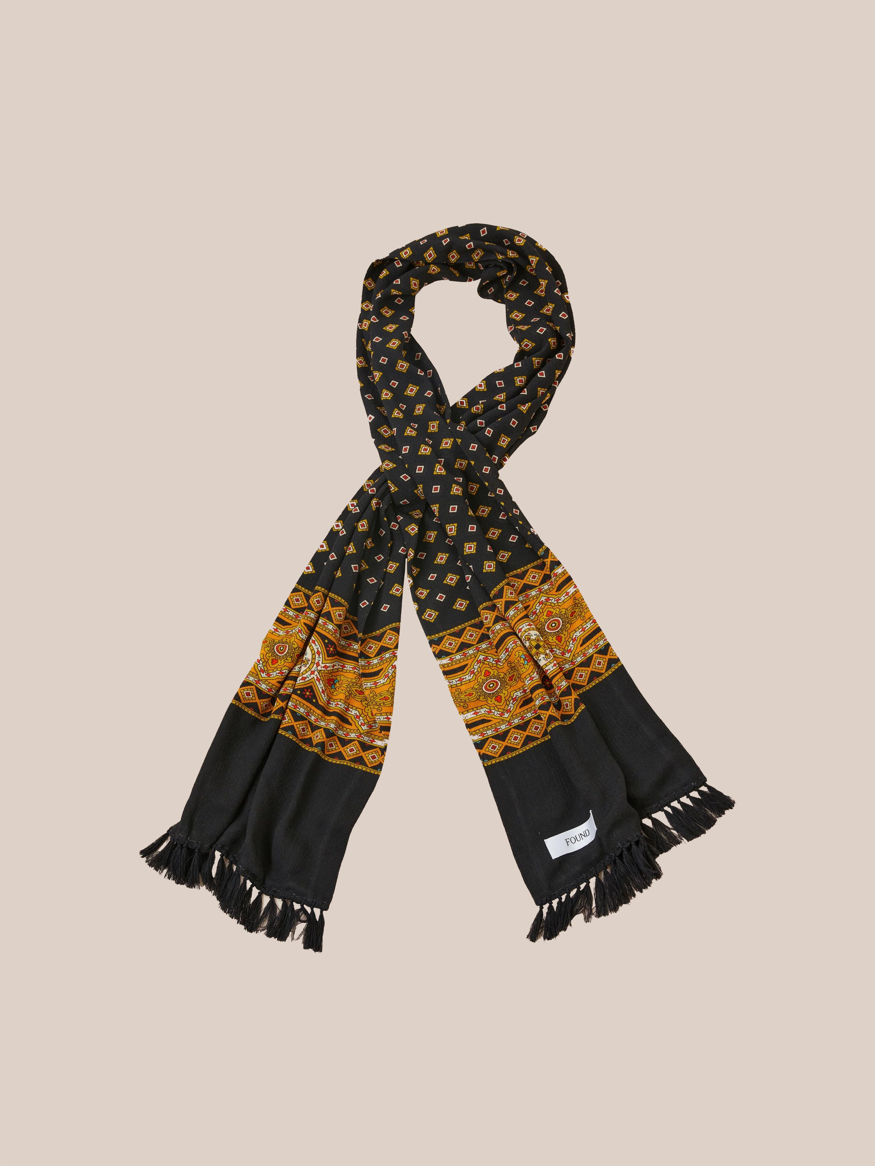 Pastures Print Scarf | Modern Menswear by yycbvcnbmmnbm