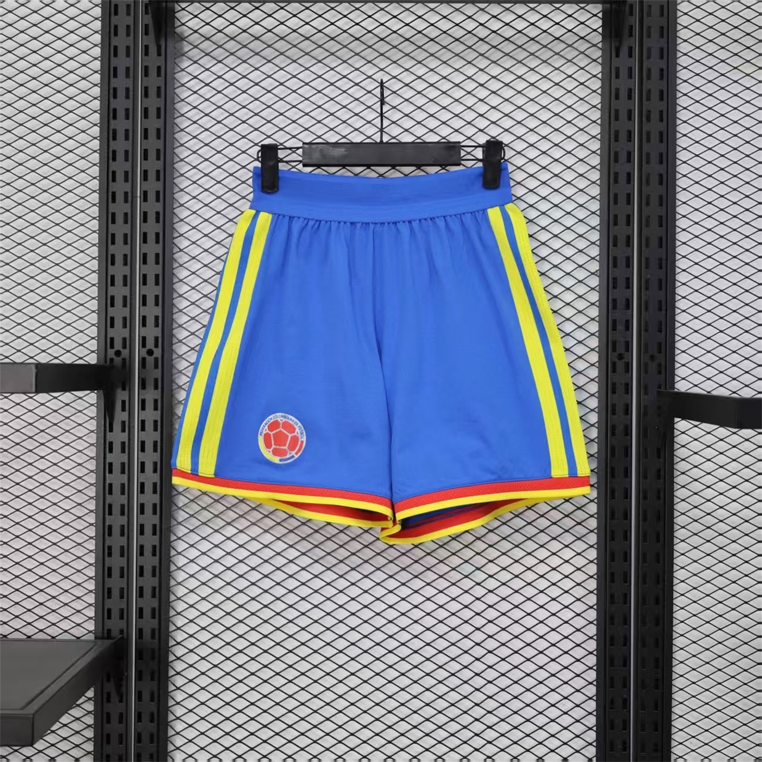 AlphaJersey-Colombia 2026 Blue Shorts - Player Version