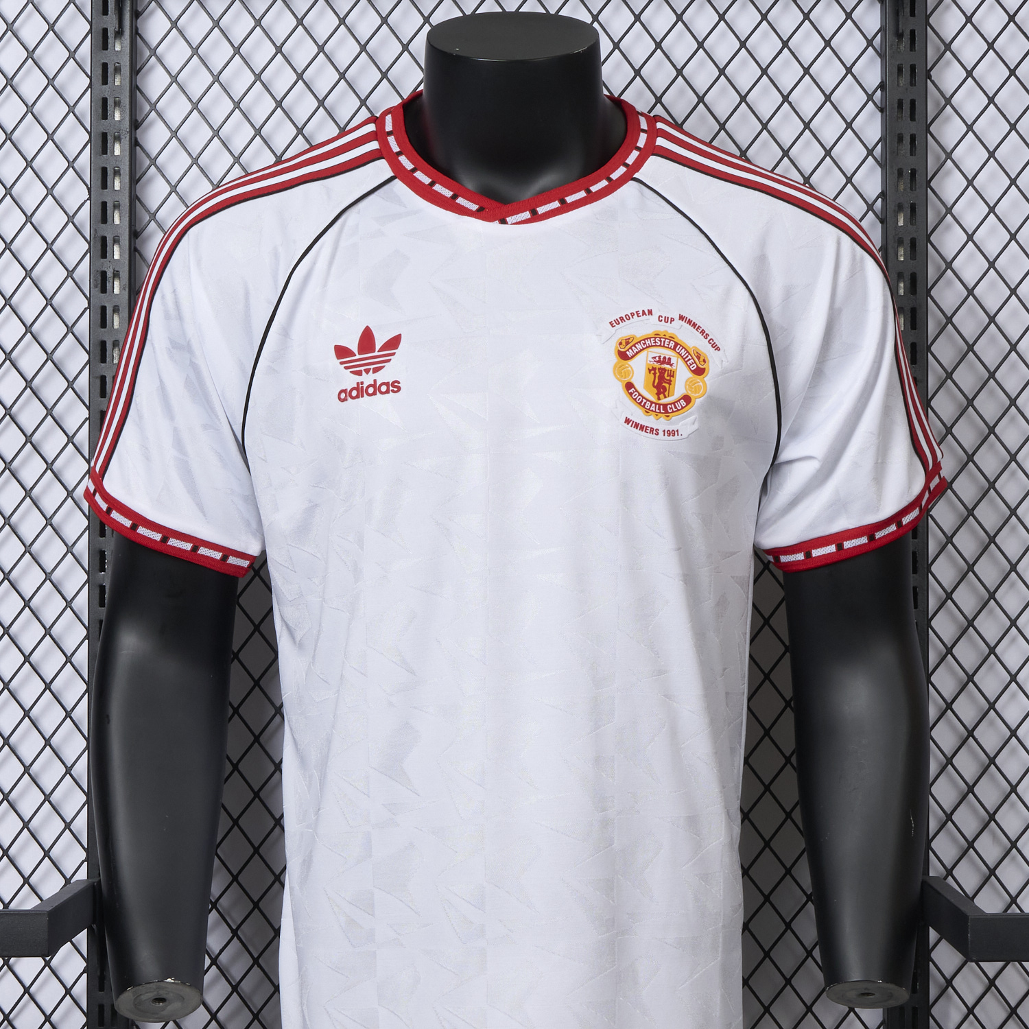 AlphaJersey-Retro Manchester United 1991 Third Remake Jersey - European Cup Winners' Cup Winners - Player Version