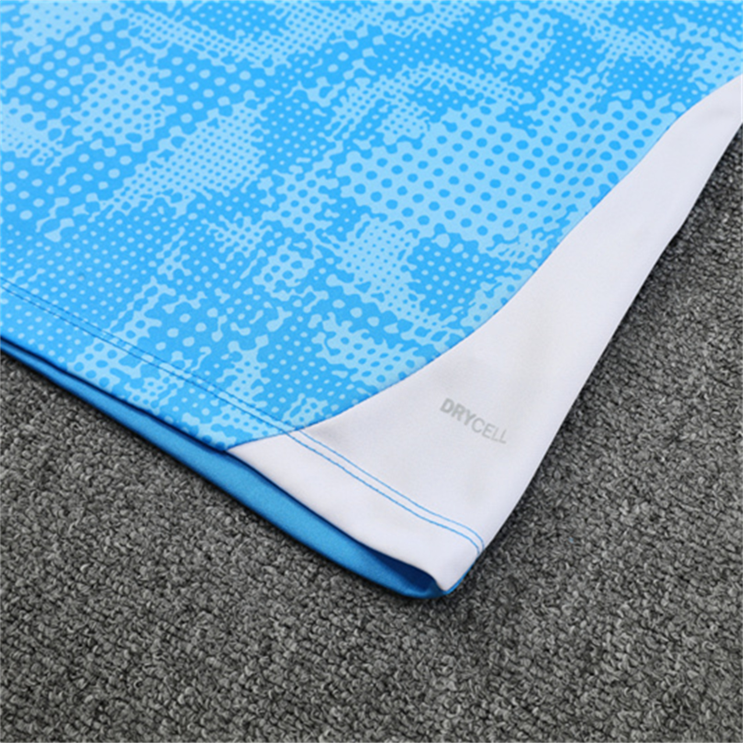 AlphaJersey-Manchester City 25-26 Long Sleeve Training Set -Light Blue Top & Deep Blue Pants