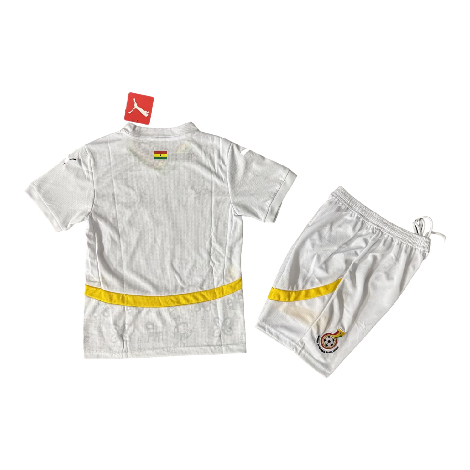 AlphaJersey-Ghana 2026 Home Kids Kit