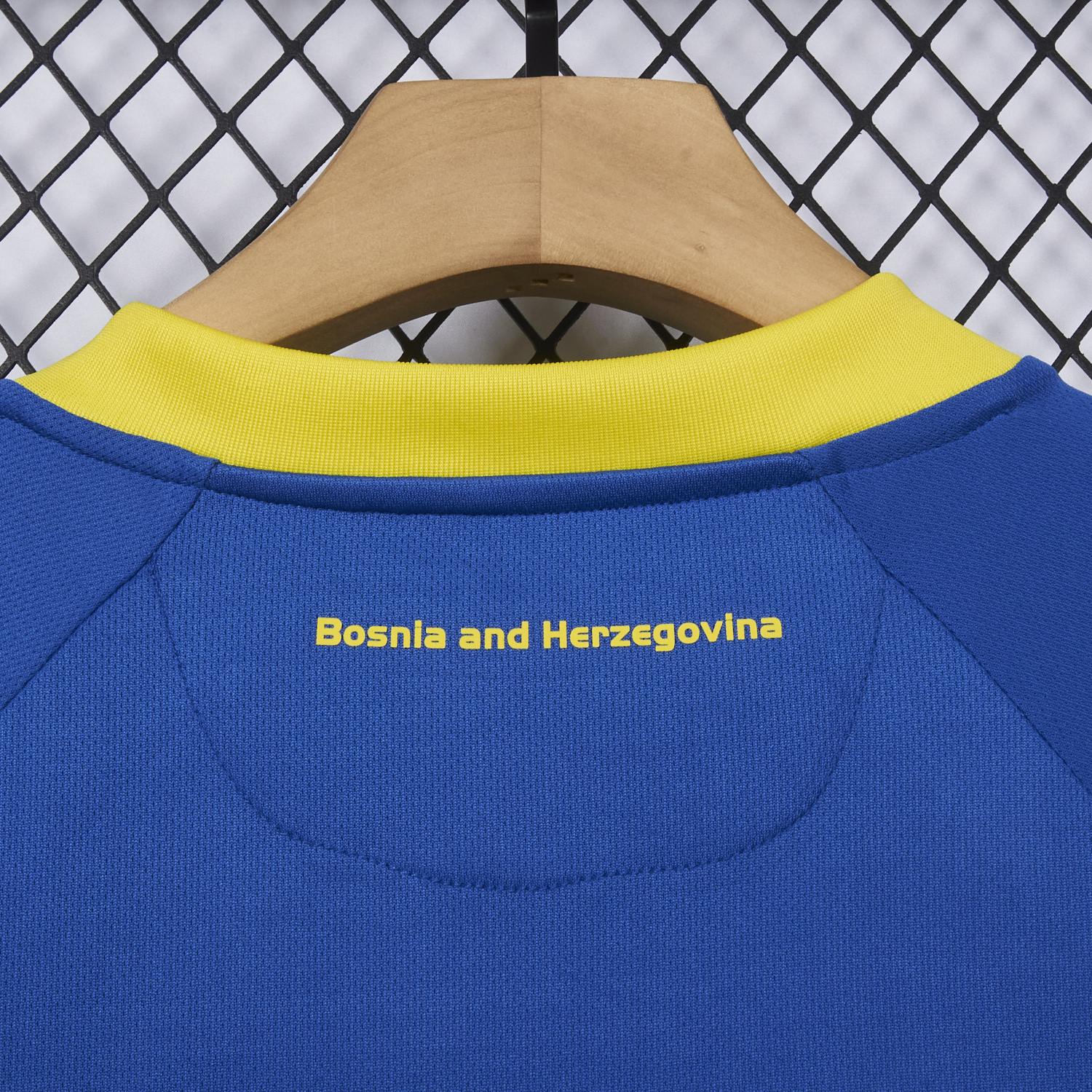 AlphaJersey-Bosnia and Herzegovina 2025 Home Jersey - Fans Version