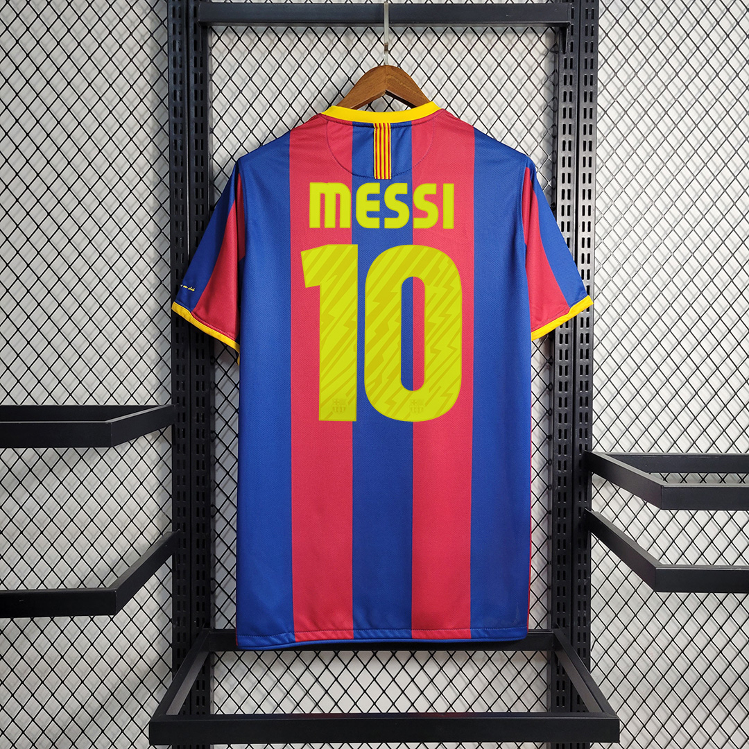 AlphaJersey-Retro Barcelona 10-11 Home Stadium Jersey