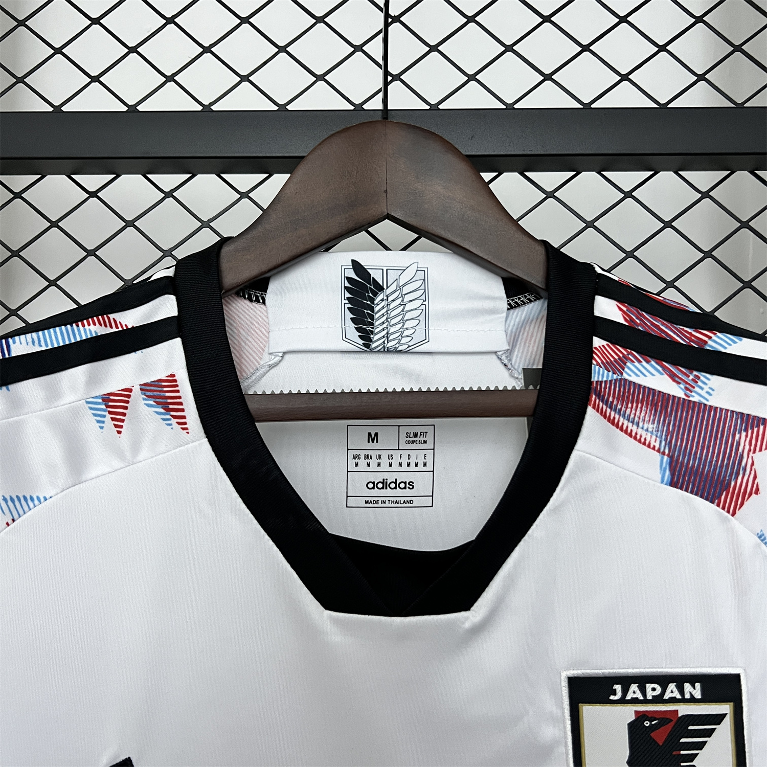 AlphaJersey-Japan 2024 Levi Ackerman White Jersey - Fans Version