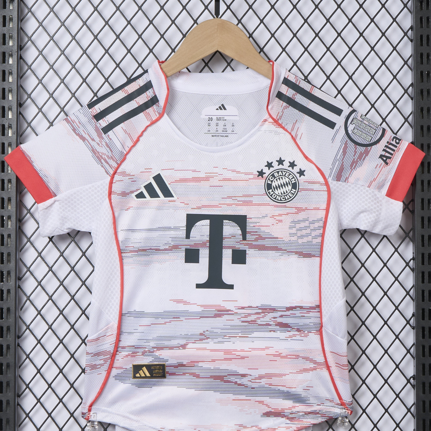 AlphaJersey-Bayern Munich 25-26 Away Kids Kit - Player Version
