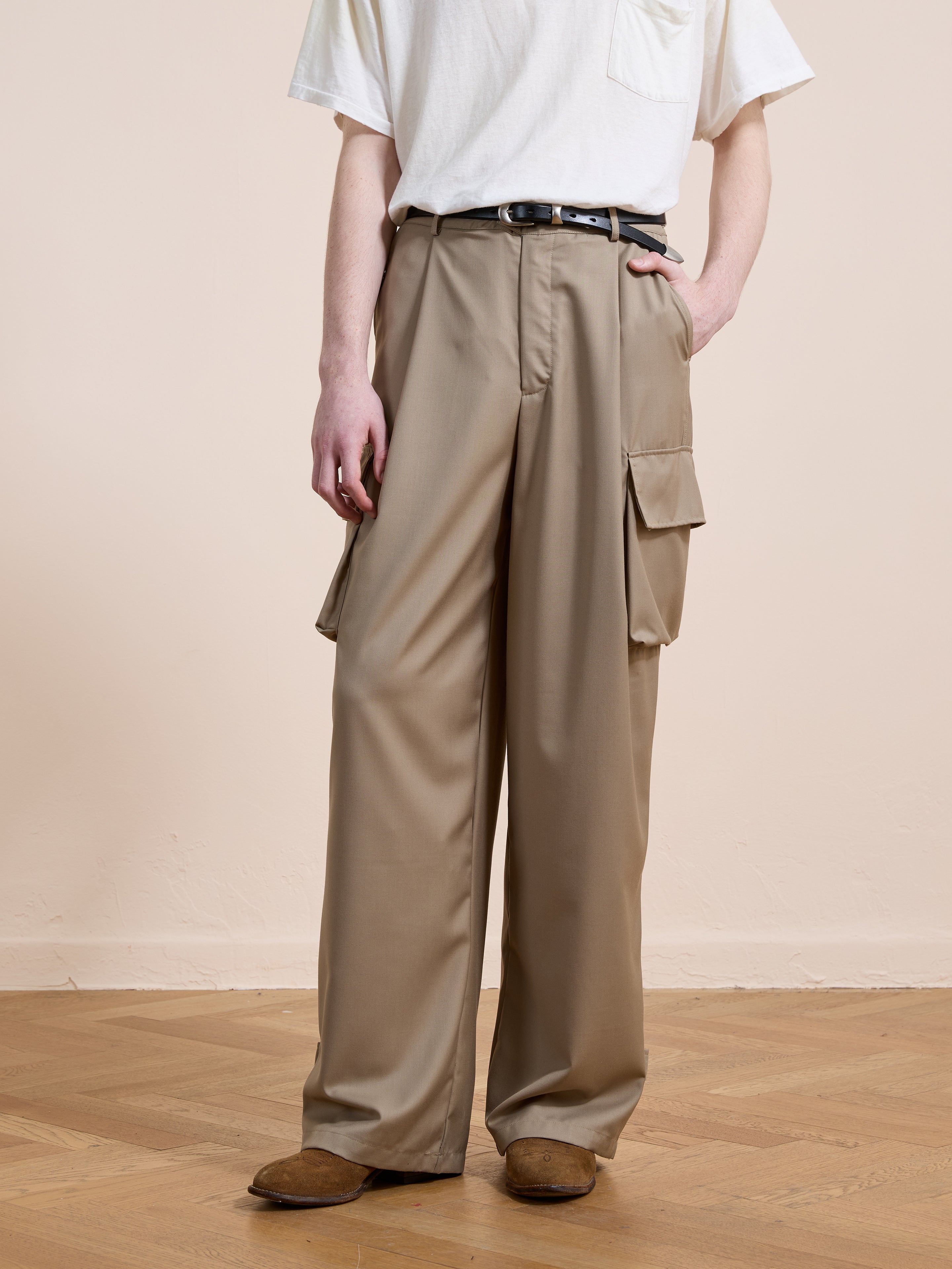 Pleated Cargo Pants | Modern Menswear by yycbvcnbmmnbm