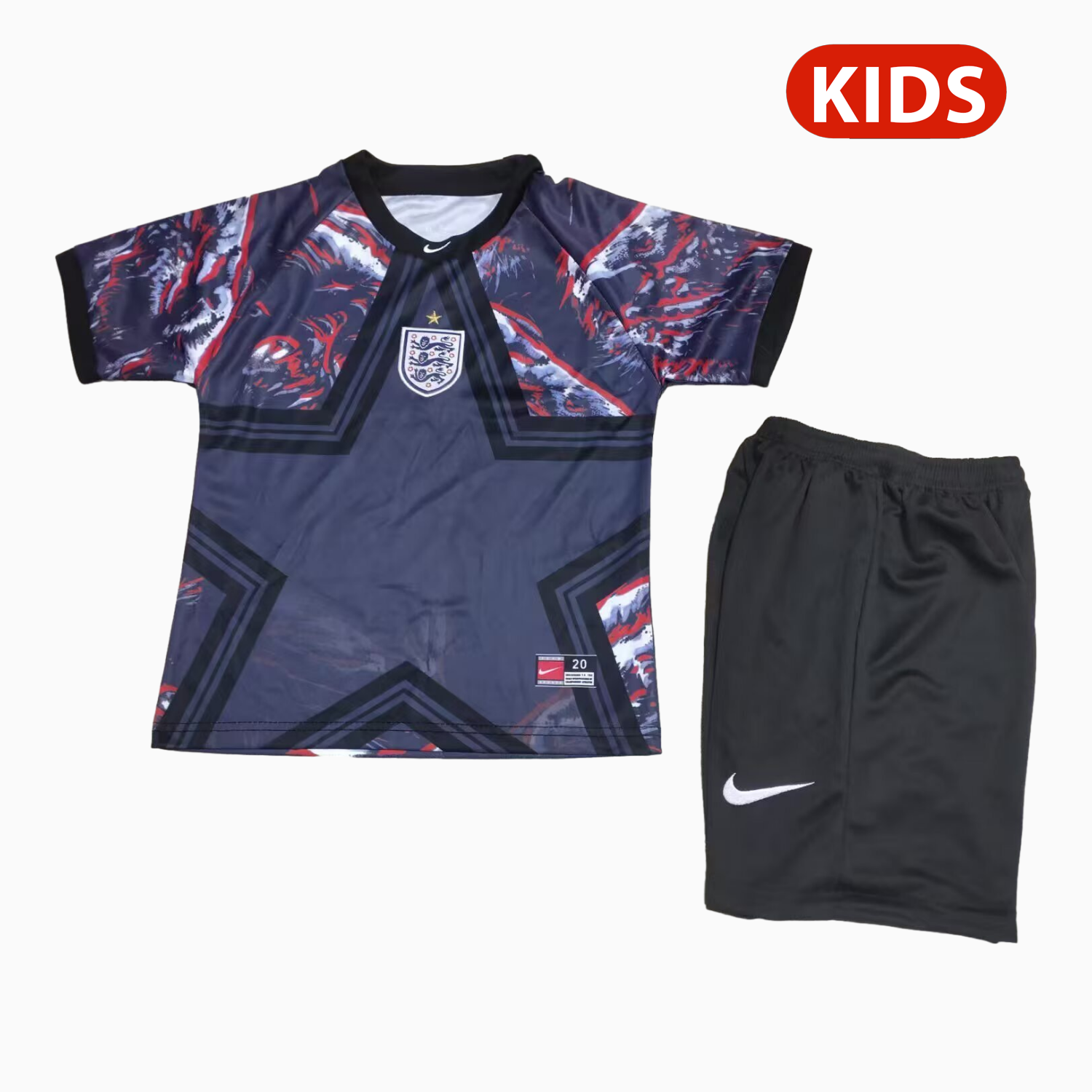 AlphaJersey-England 2026 Hollywood Goalkeeper Special Kids Kit