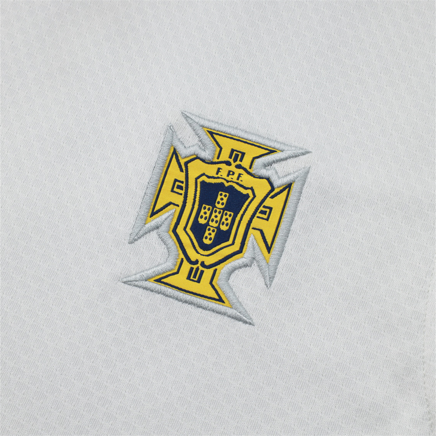 AlphaJersey-Portugal 25-26 Vest Training Set - Off White Top and Deep Blue Shorts