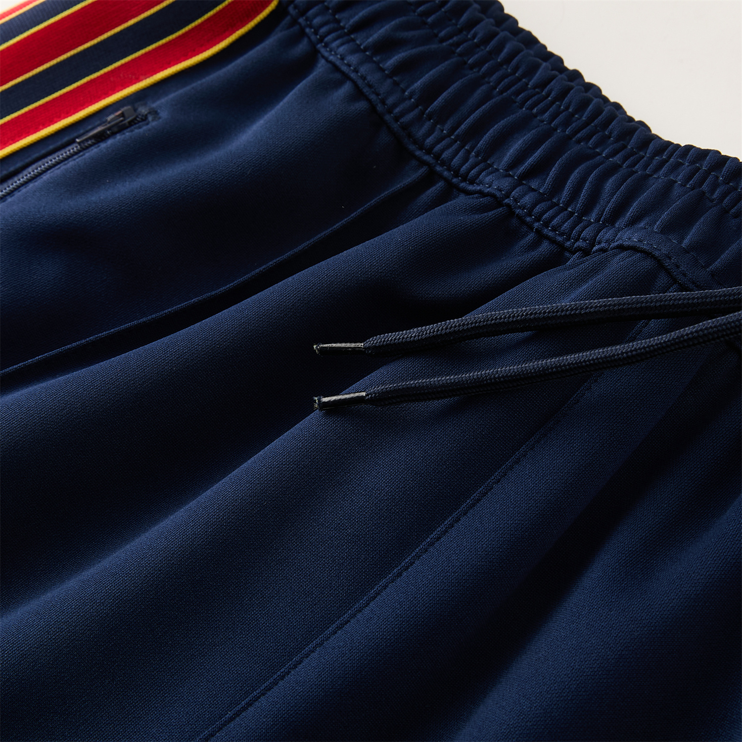 AlphaJersey-AS Roma 25-26 Originals LFSTLR Jacket Training Tracksuit - White Top and Blue Pant