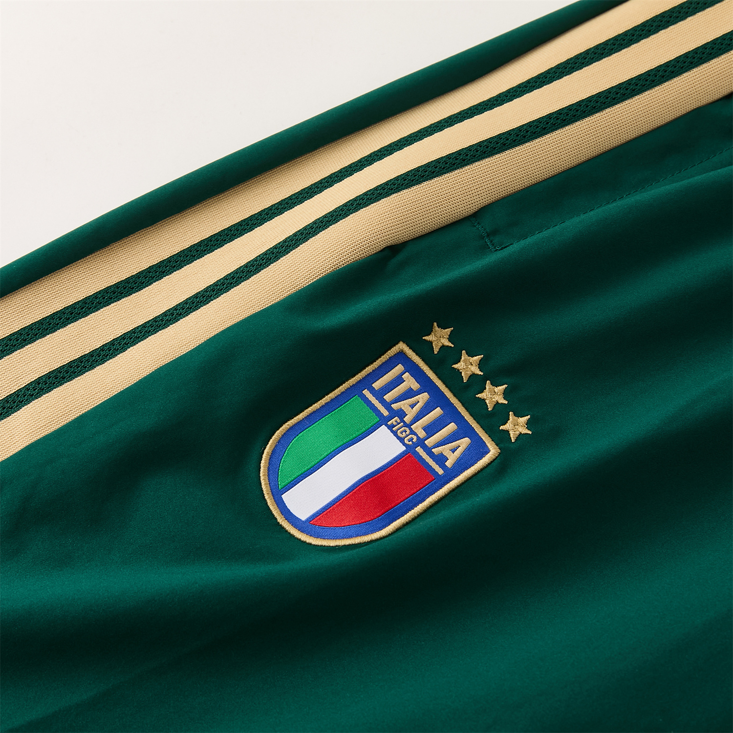 AlphaJersey-Italy 2026 Hooded Windbreaker Training Set - Green Top & Pants