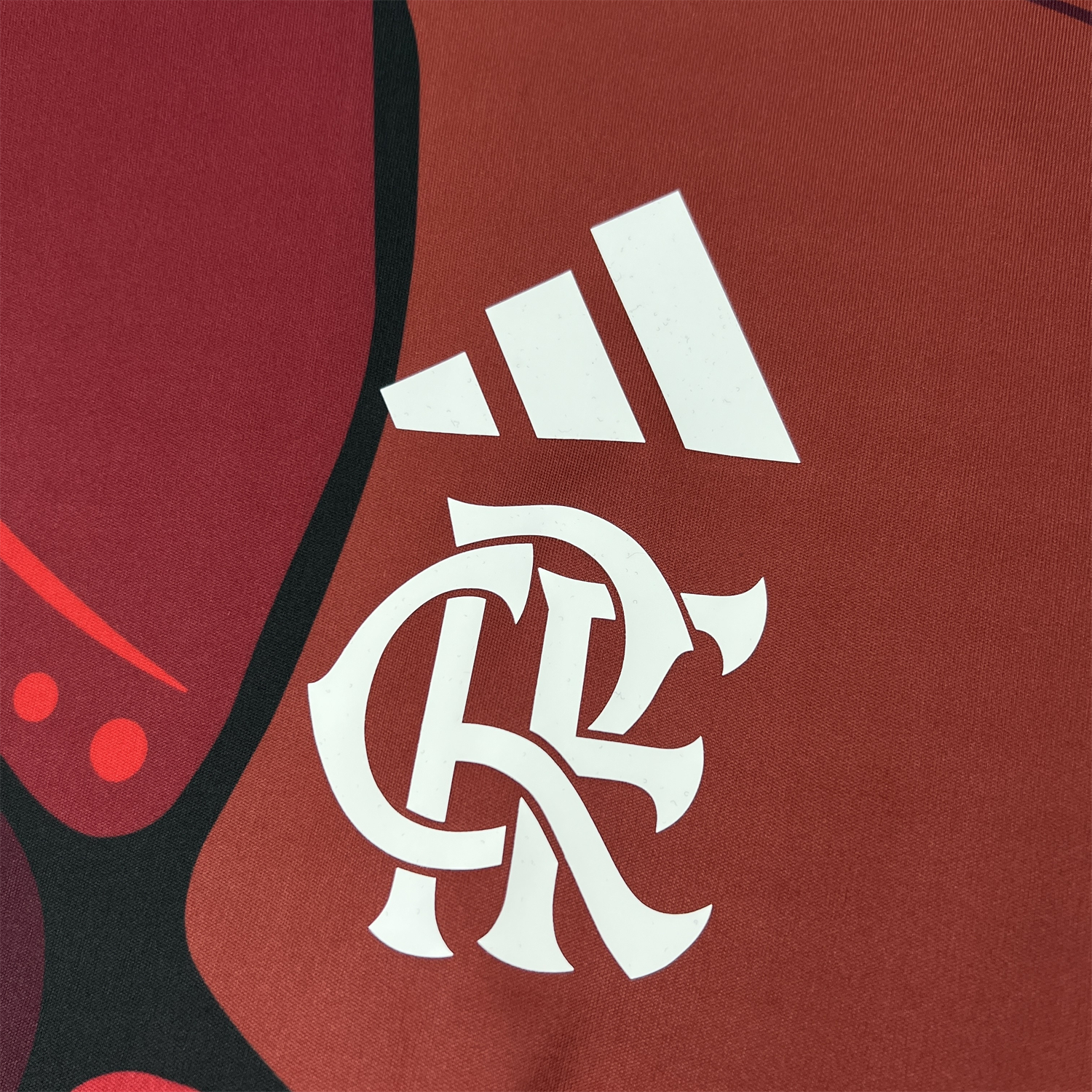 AlphaJersey-Flamengo 26-27 Red Pre-Match Jersey - Fans Version