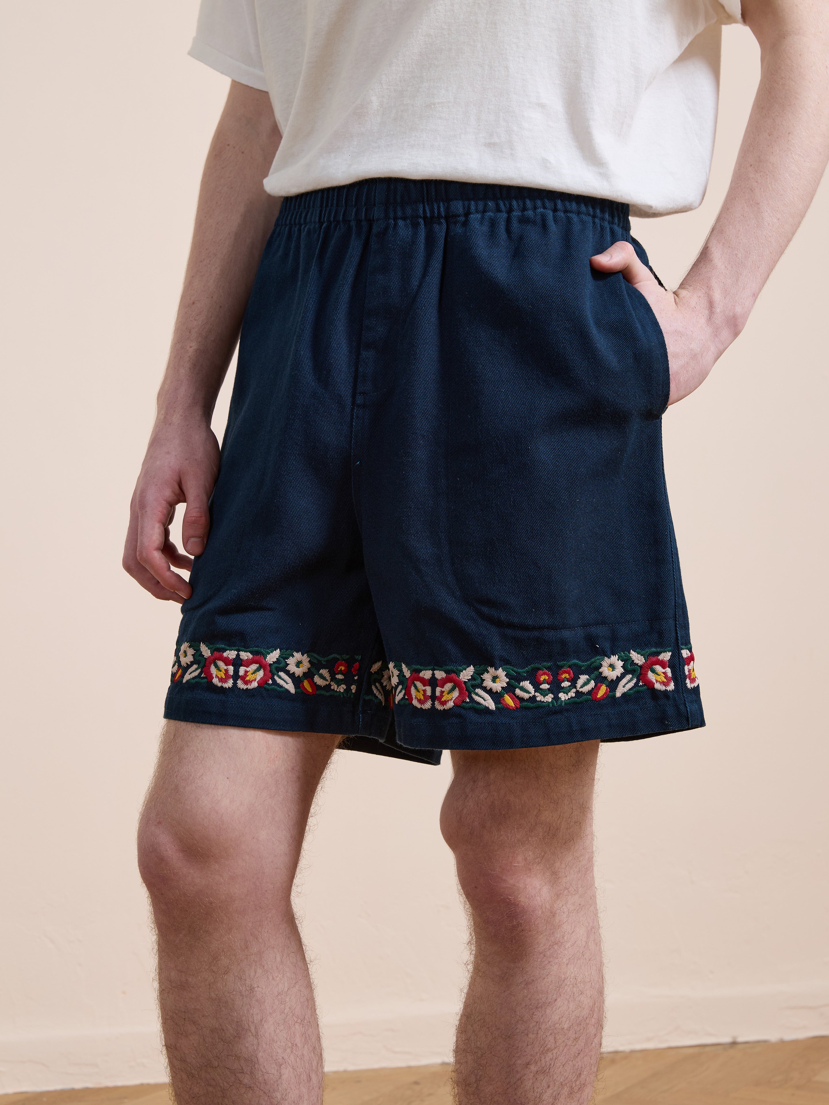Horse Equine Twill Shorts | Modern Menswear by yycbvcnbmmnbm