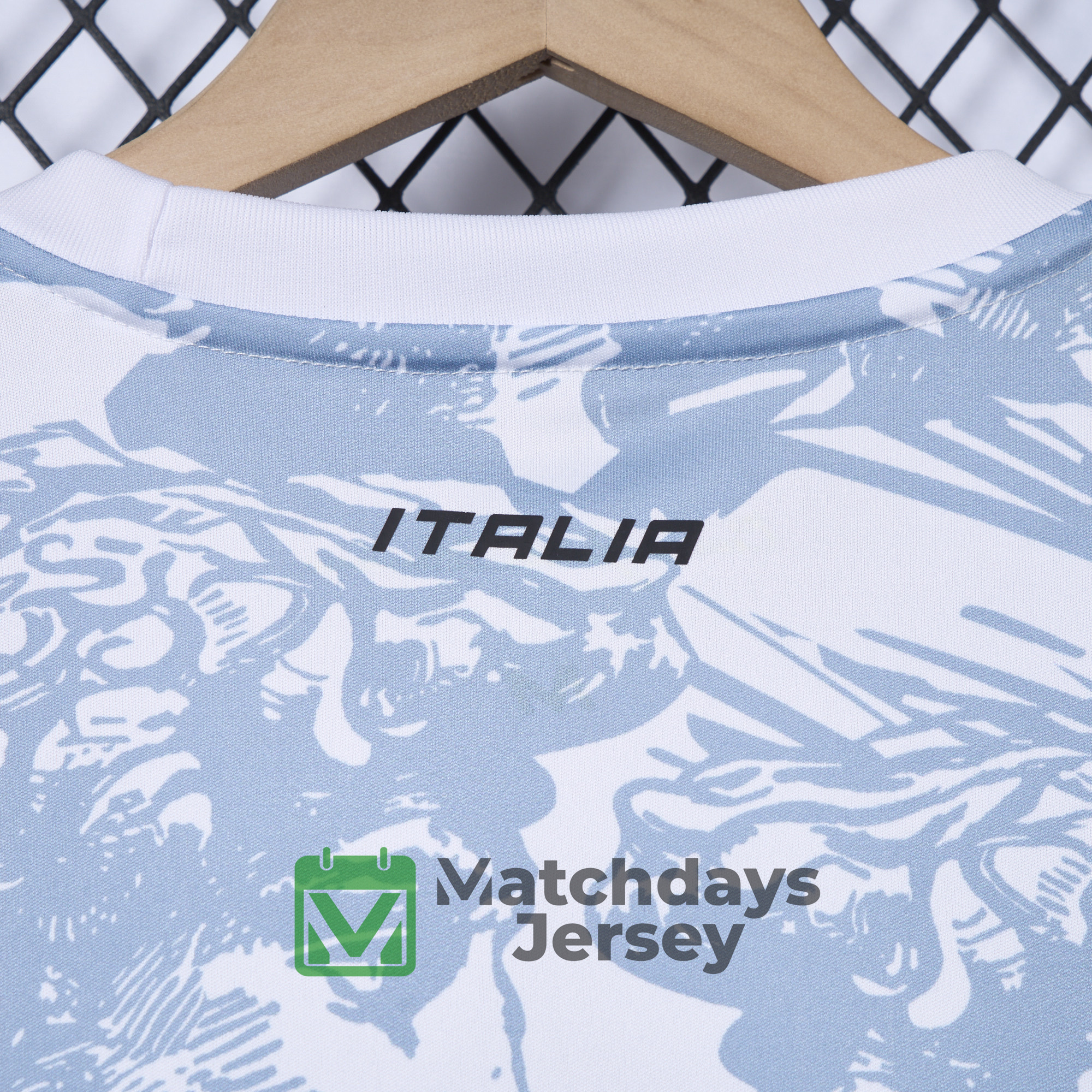 AlphaJersey-Italy 2024 White Special Edition Jersey - Fans Version