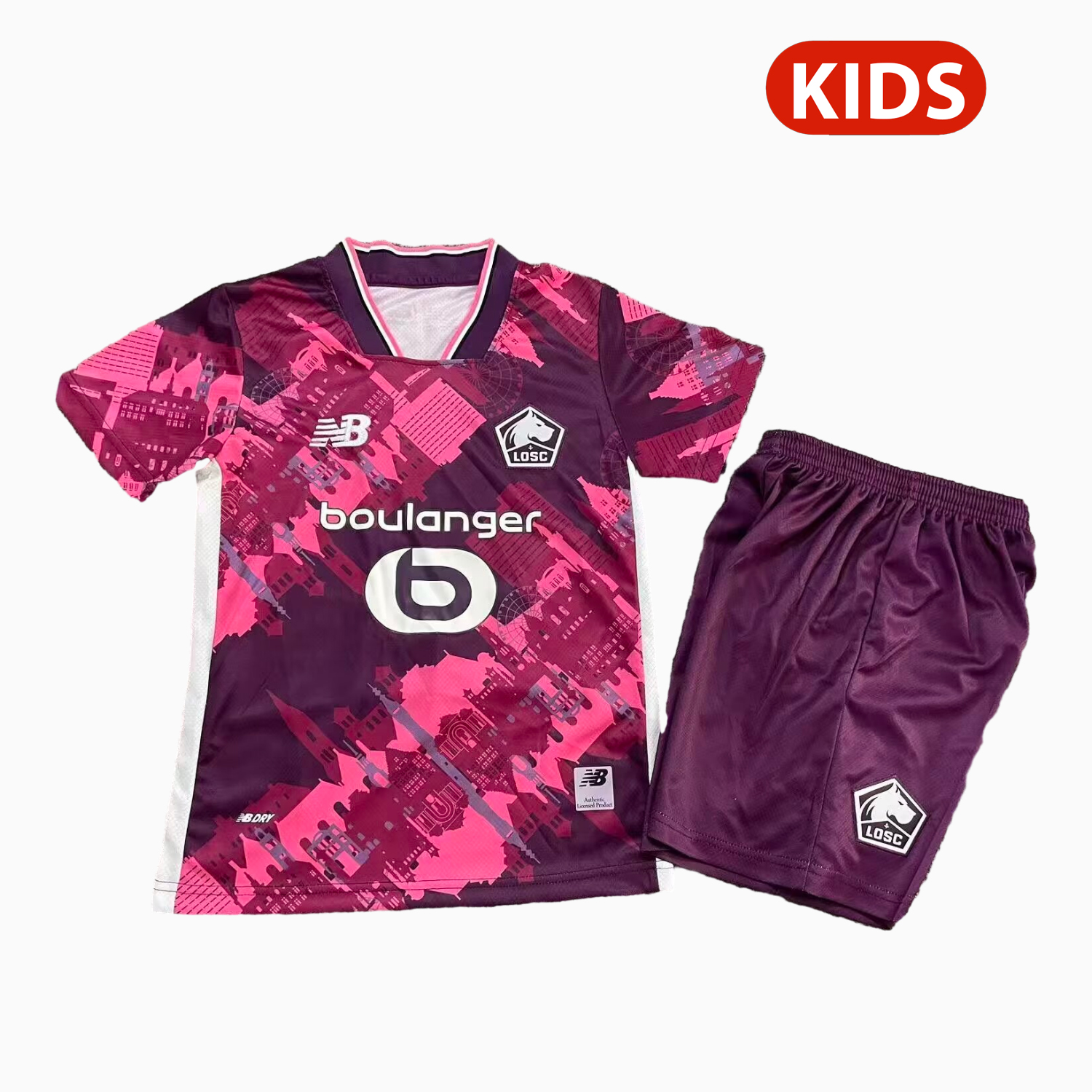 AlphaJersey-Lille 25-26 Fourth Kids Kit