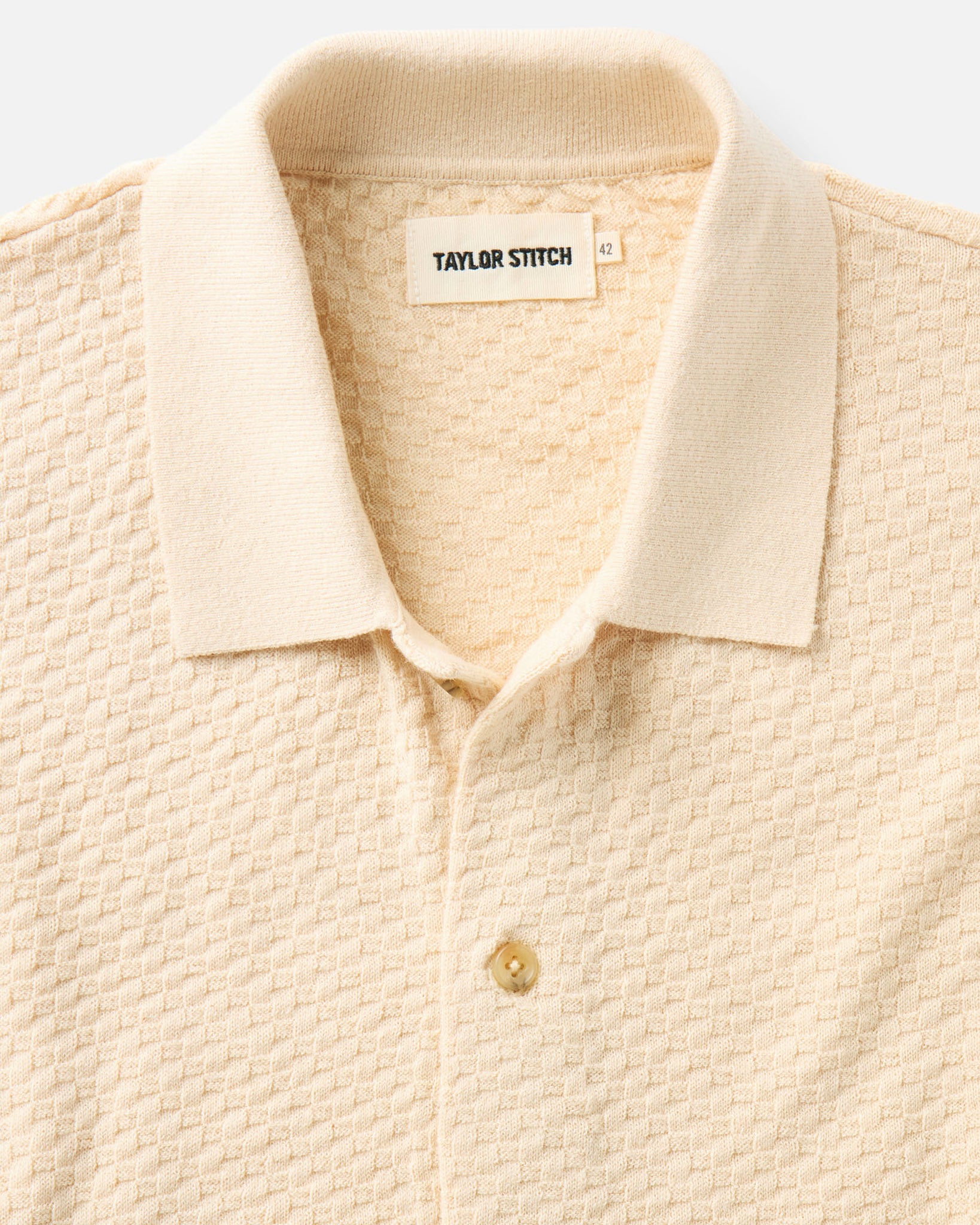 The Arlo Sweater Polo in Oat Texture Knit | Modern Menswear by yycbvcnbmmnbm