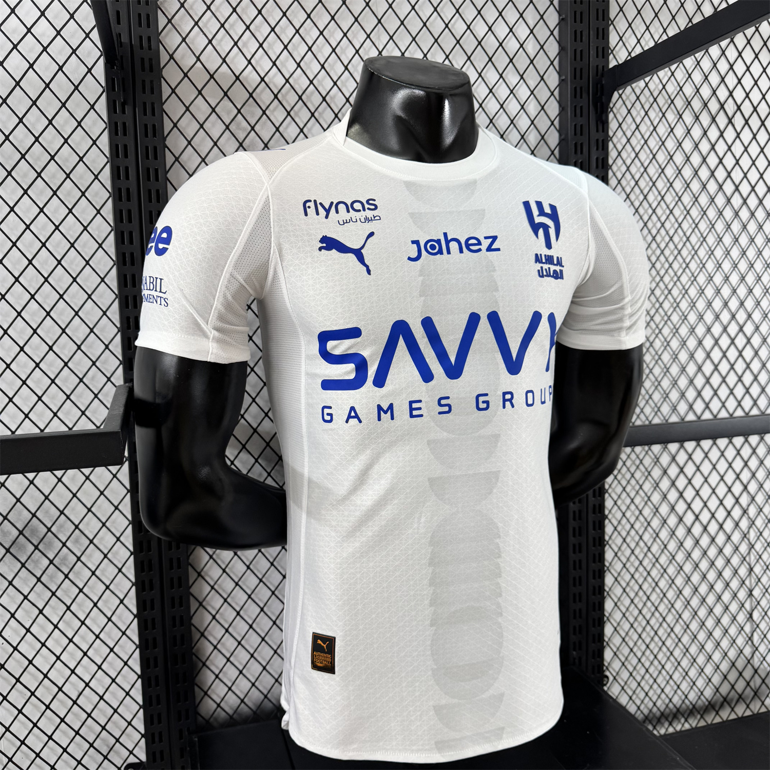 AlphaJersey-Al Hilal Riyadh Crescent 25-26 Away Jersey With Chest Sponsor - Player Version