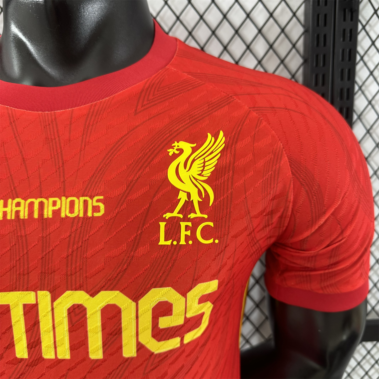 AlphaJersey-Liver.pool 25-26 20 Times Champions Red Jersey - Player Version