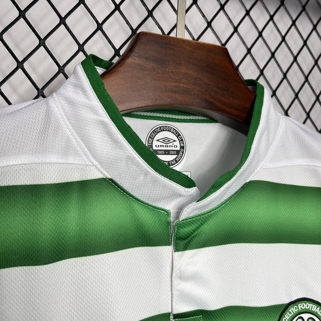 AlphaJersey-Retro Celtic 2003-04 Home Stadium Jersey