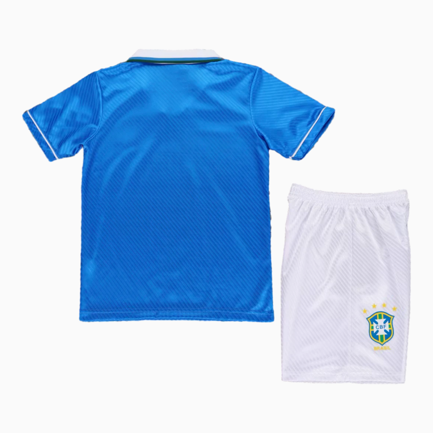 AlphaJersey-Retro Brazil 1996 Away Kids Kit