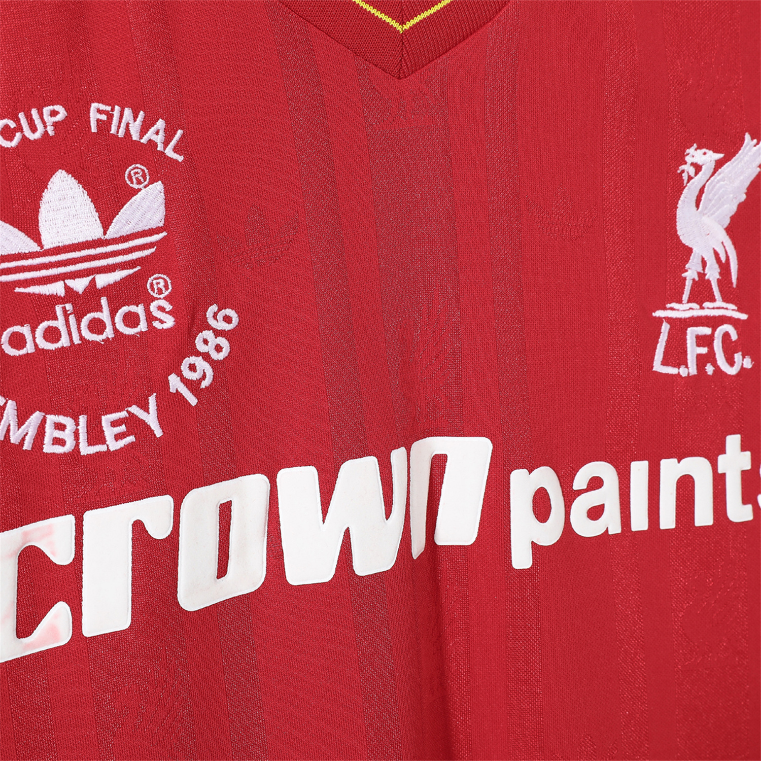 AlphaJersey-Retro Liver.pool 1986 Home Long Sleeves Jersey - FA CUP FINAL Version