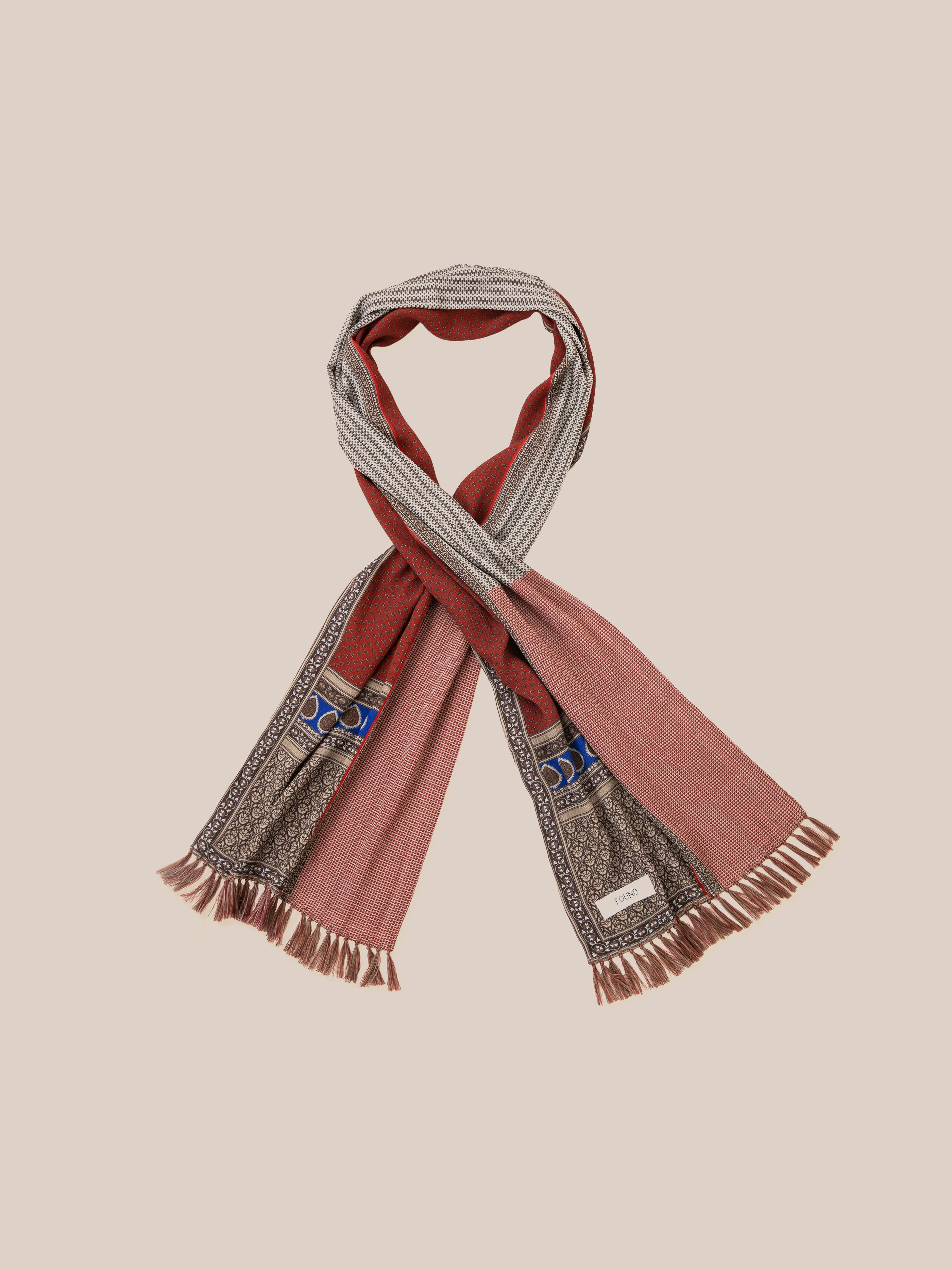 Paisley Medley Scarf | Modern Menswear by yycbvcnbmmnbm