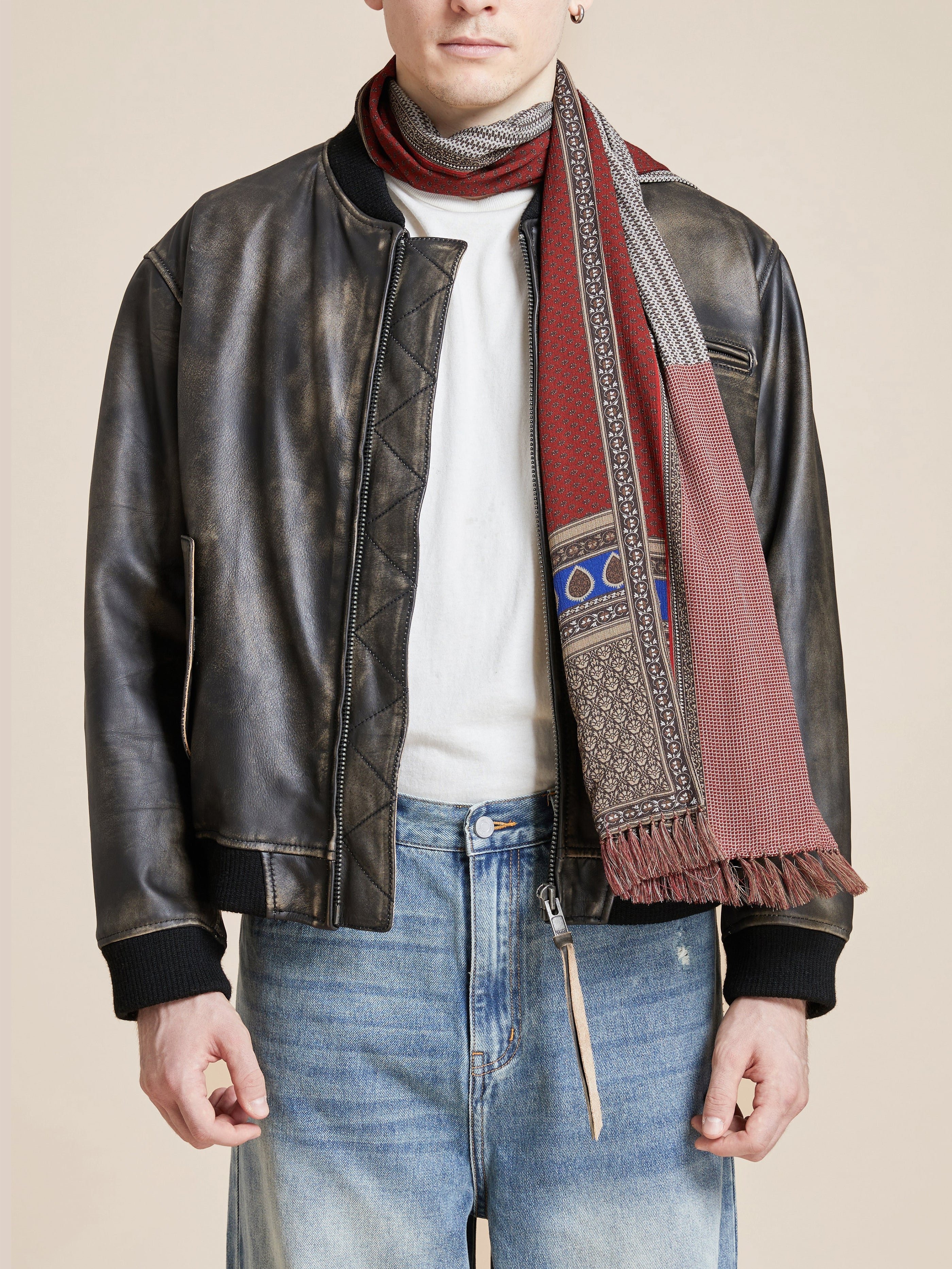Paisley Medley Scarf | Modern Menswear by yycbvcnbmmnbm