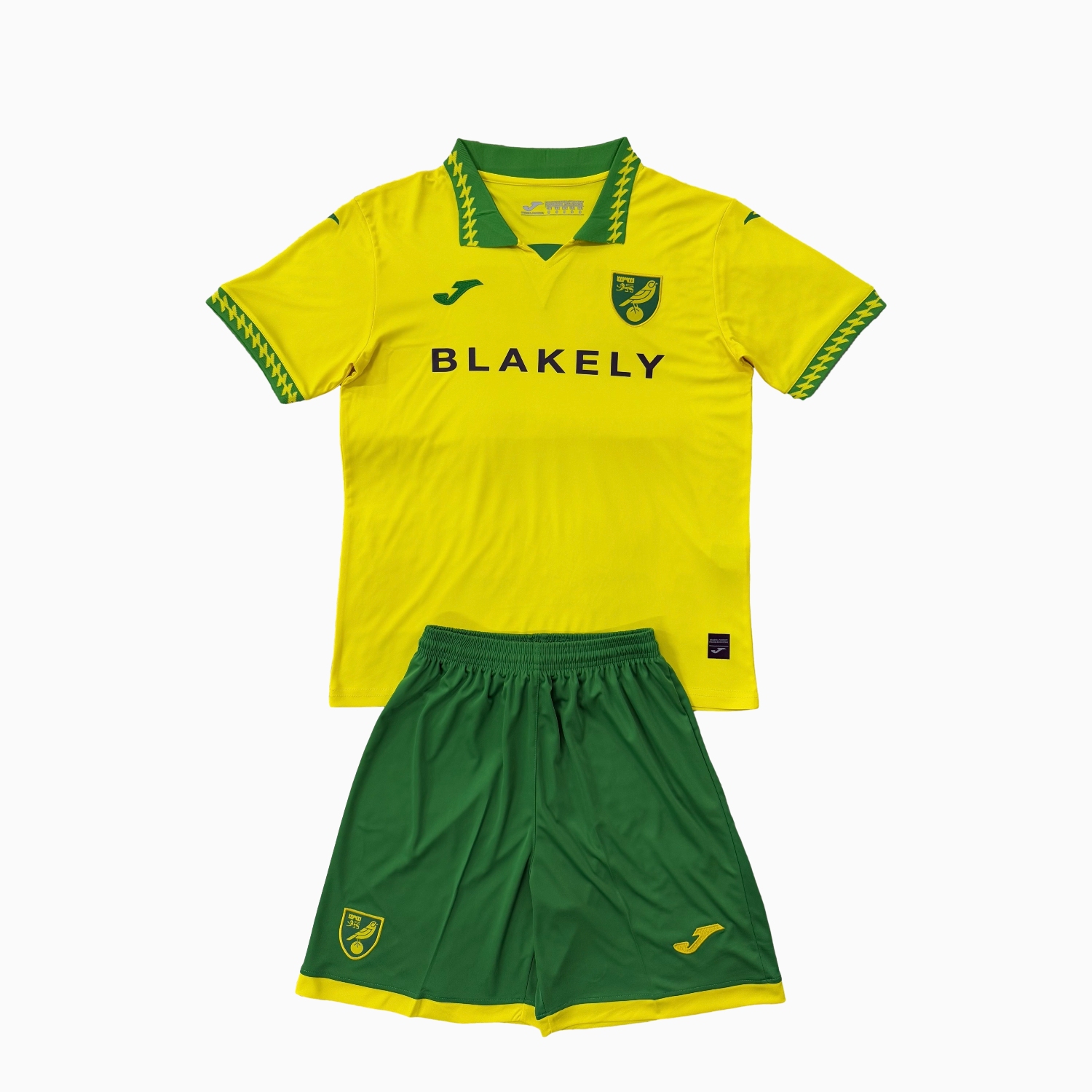 AlphaJersey-Norwich City 25-26 Home Kids Kit