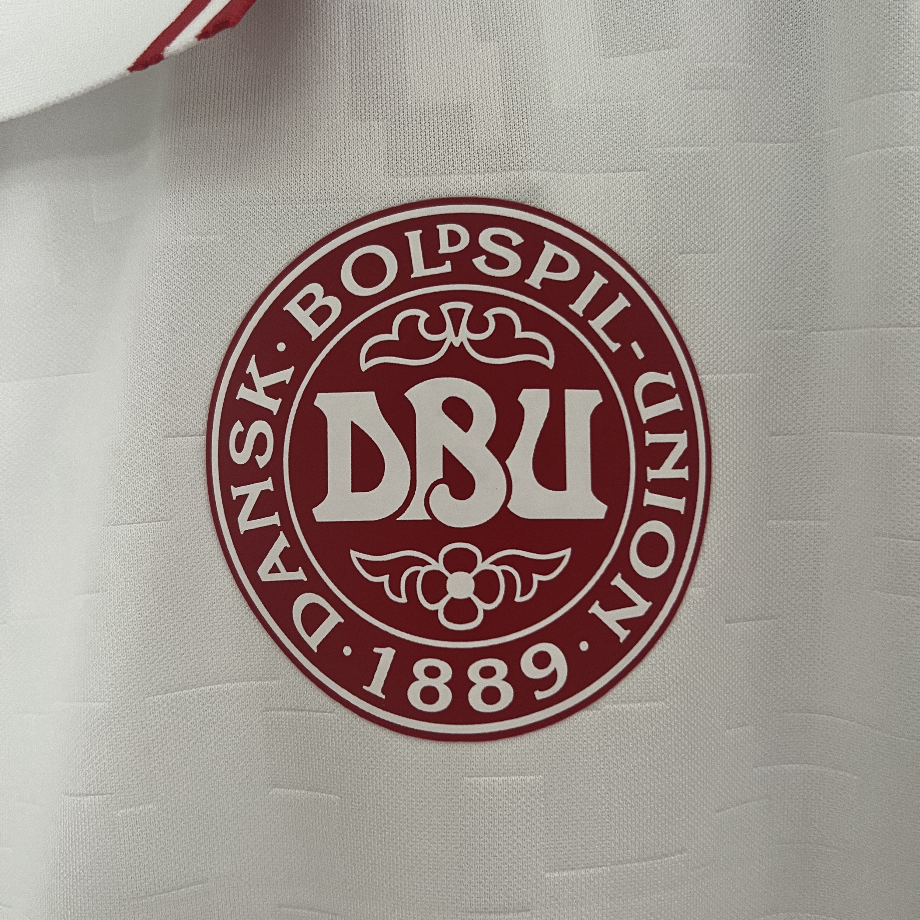 AlphaJersey-Denmark 2024 Away Stadium Jersey - Fans Version