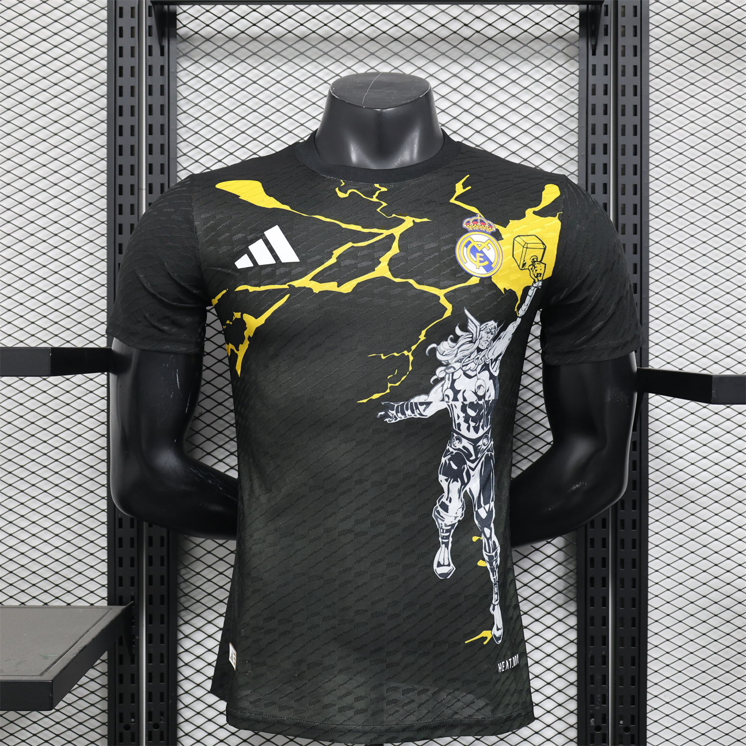 AlphaJersey-Real Madrid 25-26 Black Thunder Comics Special Jersey - Player Version