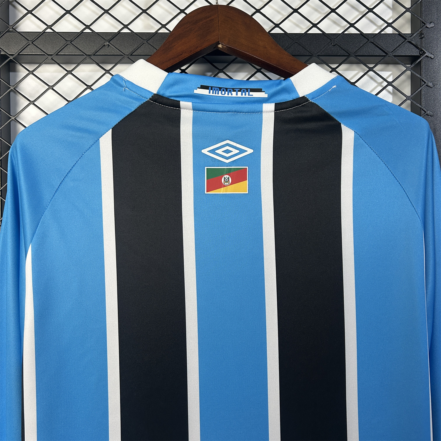 AlphaJersey-Gremio 25-26 Home Unsponsored Long Sleeves Jersey - Fans Version
