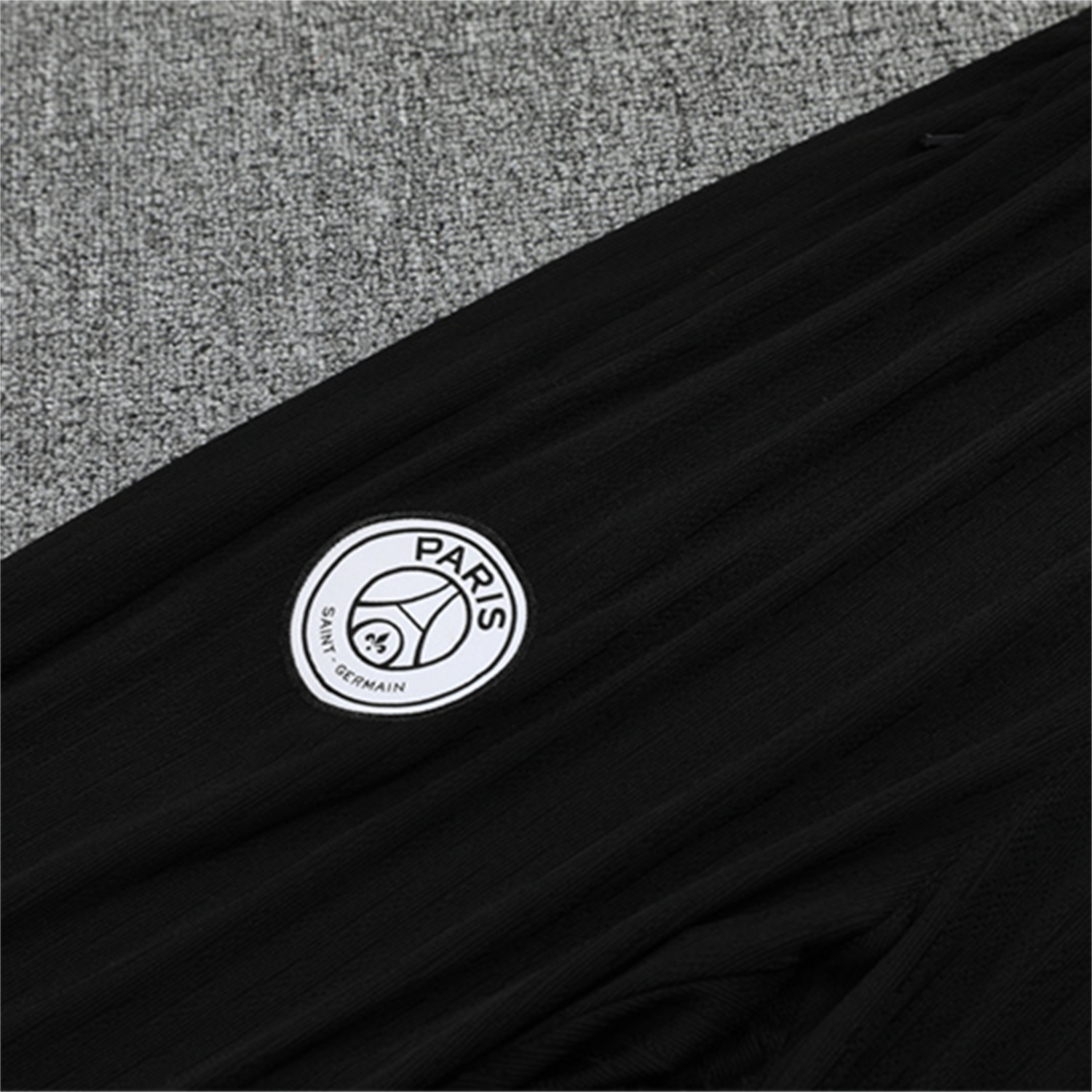 AlphaJersey-Paris Saint-Germain PSG 25-26 Long Sleeve Training Set - JD Black Pink Top and Black Pants