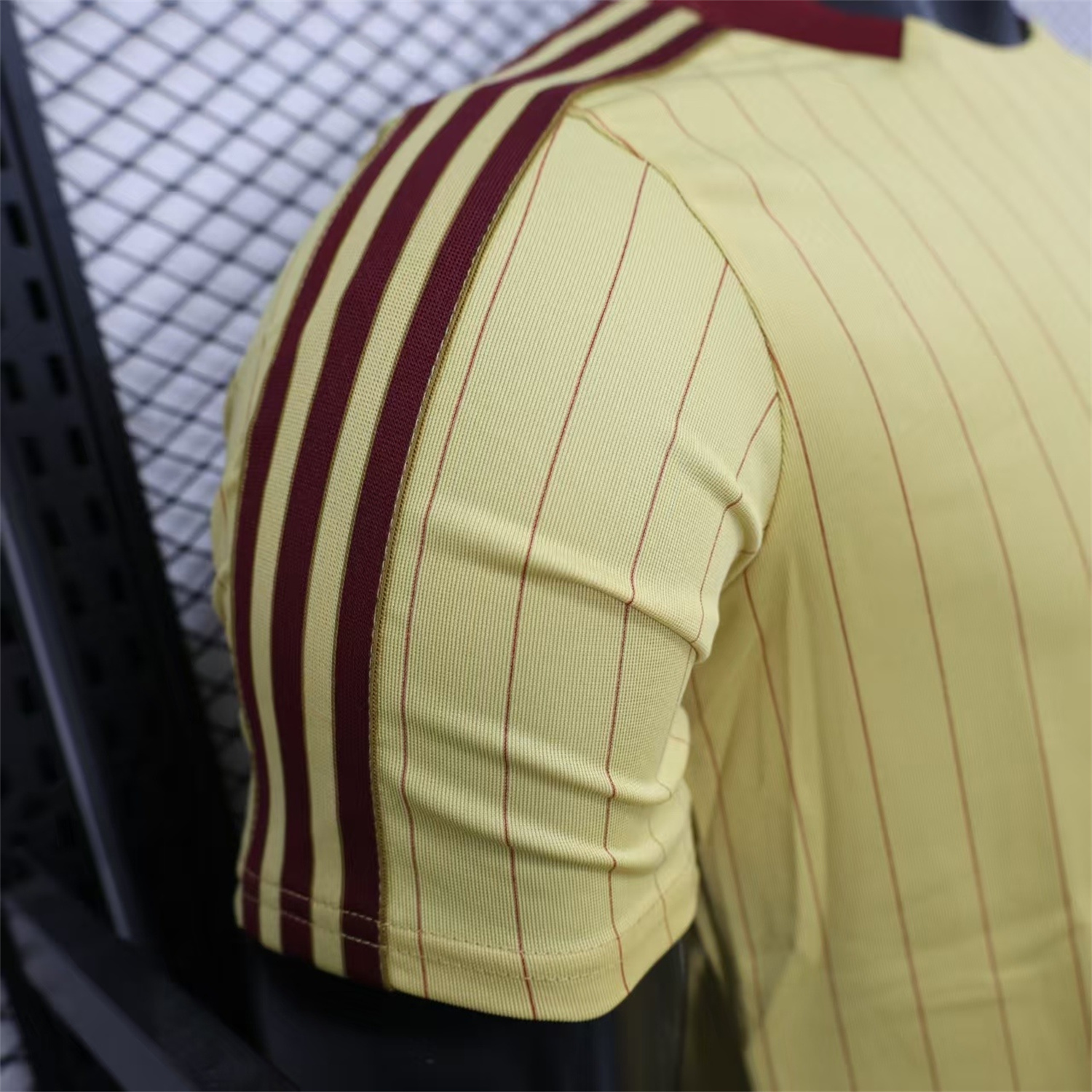 AlphaJersey-Arsenal 25-26 Trefoil Yellow Travel Jersey - Player Version
