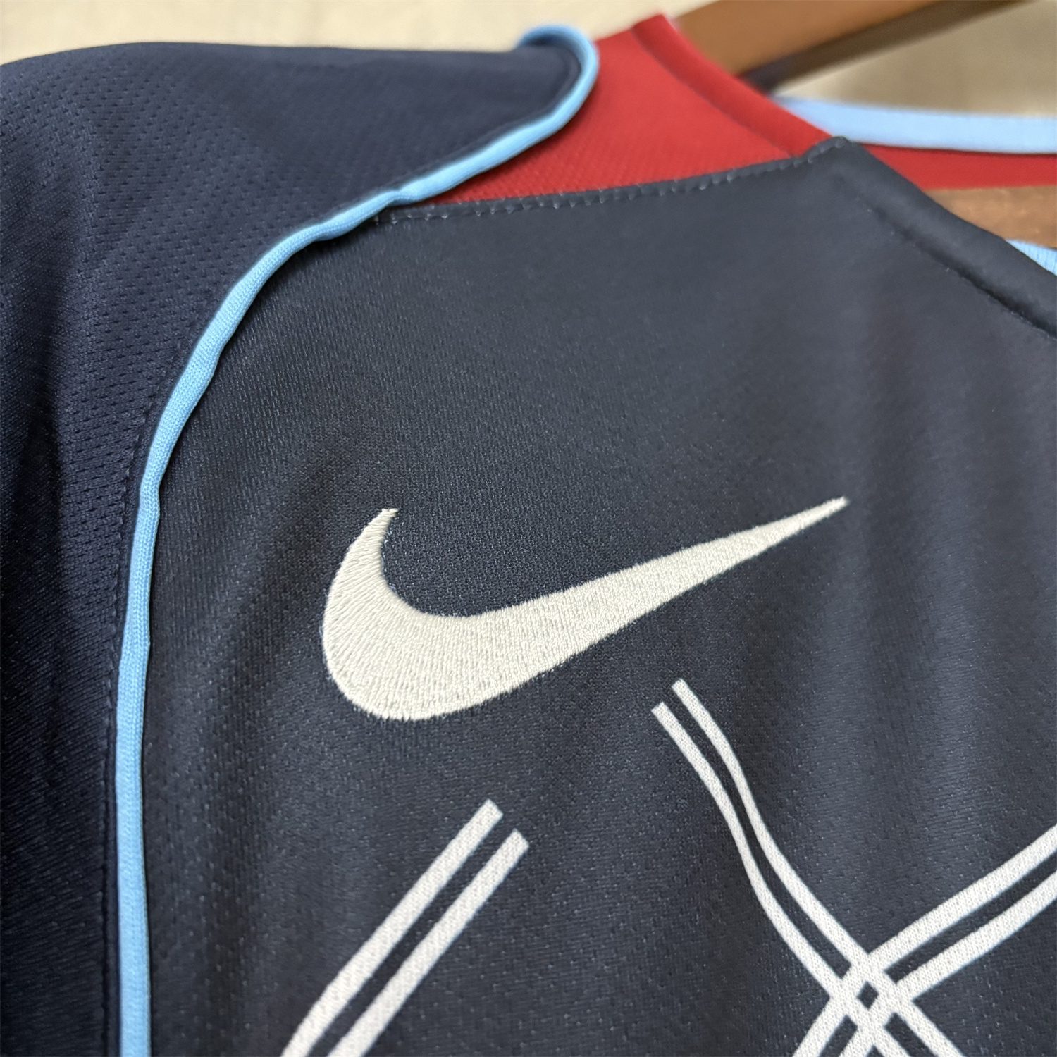 AlphaJersey-Retro Atletico Madrid 2004-05 Away Long Sleeves Jersey - S.p.i.d.e.r M.a.n