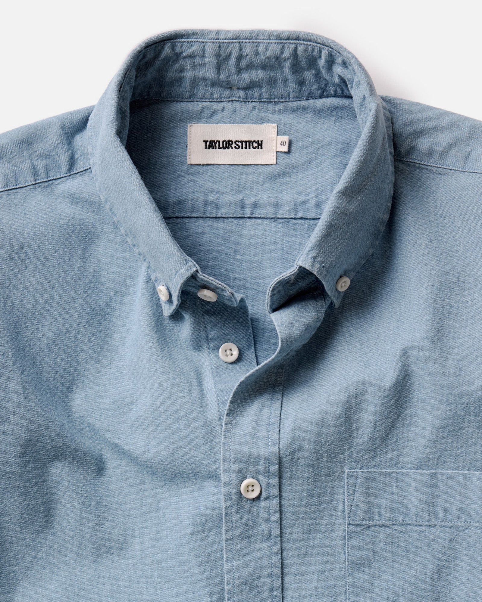 The Jack in Washed Indigo Oxford | Modern Menswear by yycbvcnbmmnbm