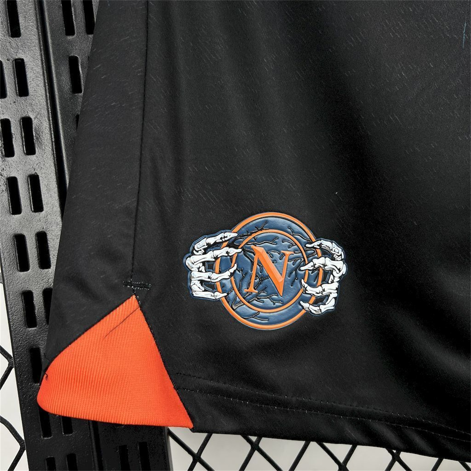 AlphaJersey-Napoli 25-26 Halloween Black Shorts - Fans Version
