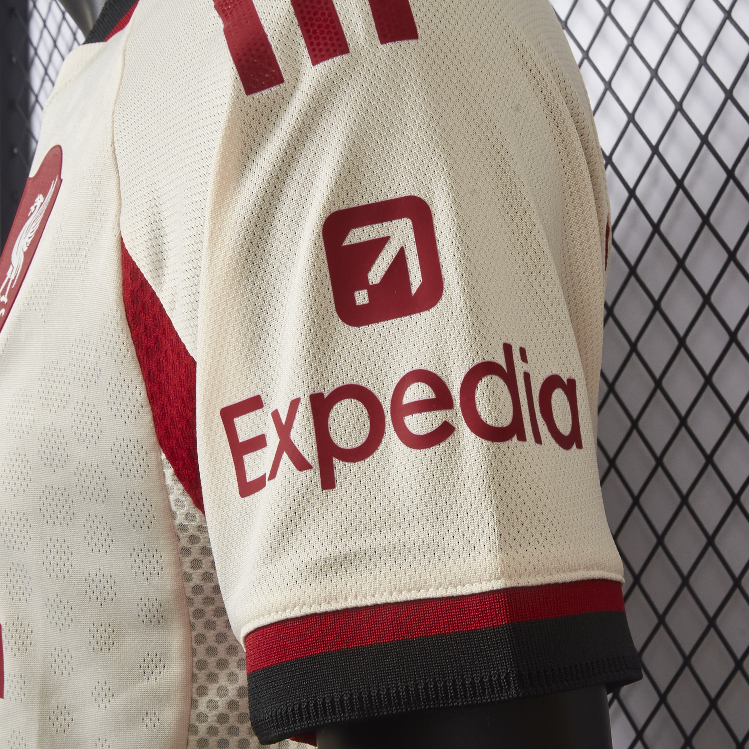 AlphaJersey-Liver.pool 25-26 Away Beige Jersey - Player Version