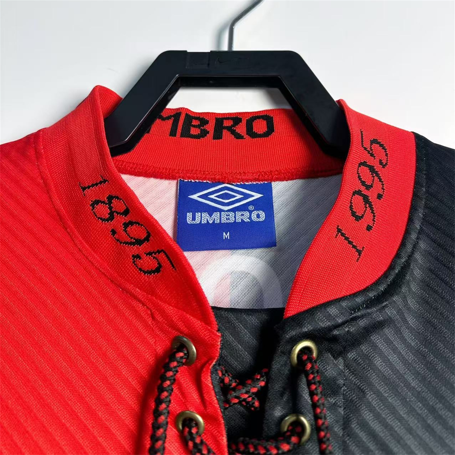 AlphaJersey-Retro Flamengo 1995 Centenary Anniversary Jersey with Printed Number 100