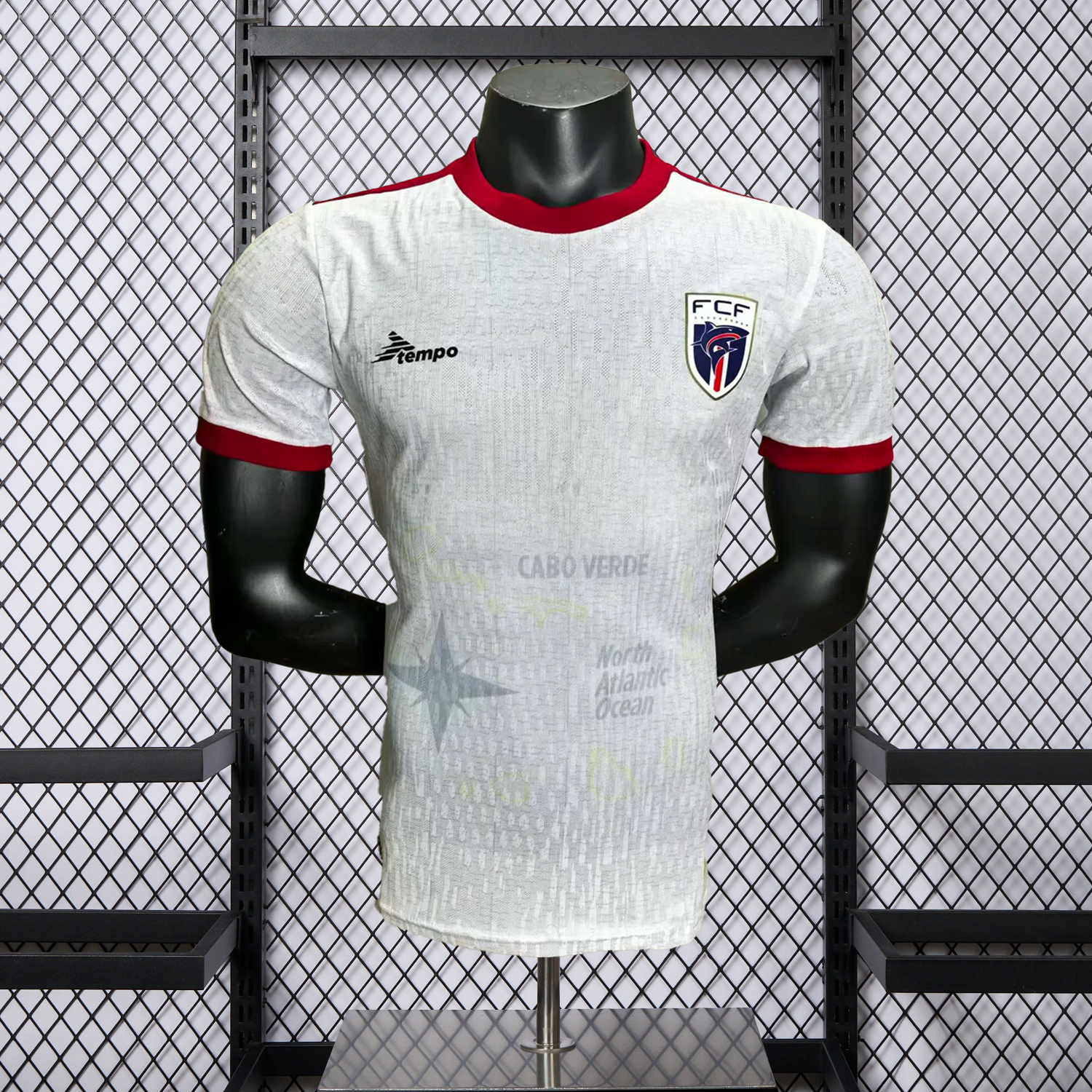 AlphaJersey-Cabo Verde 2026 Away Jersey - Player Version