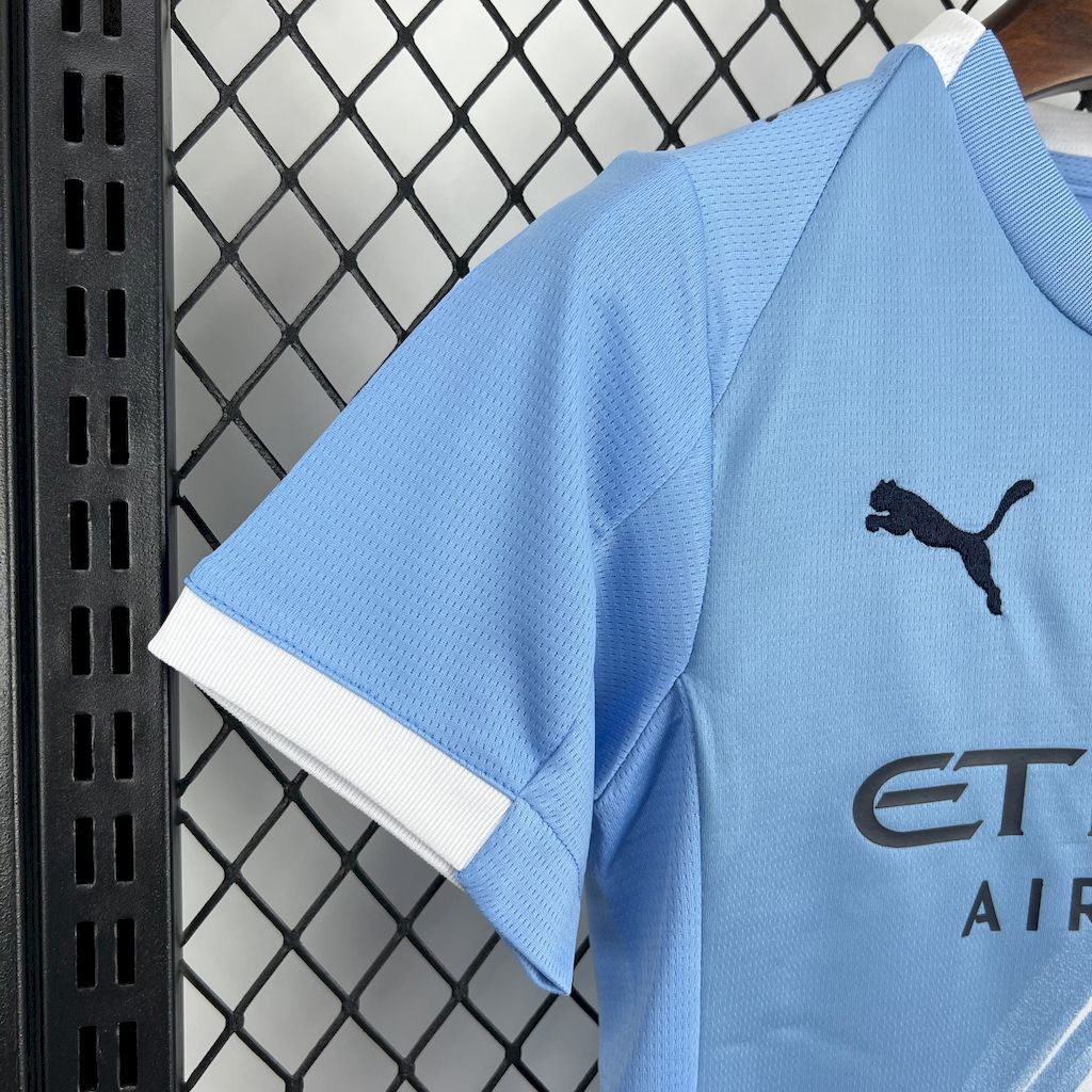 AlphaJersey-Manchester City 25-26 Home Kids Kit