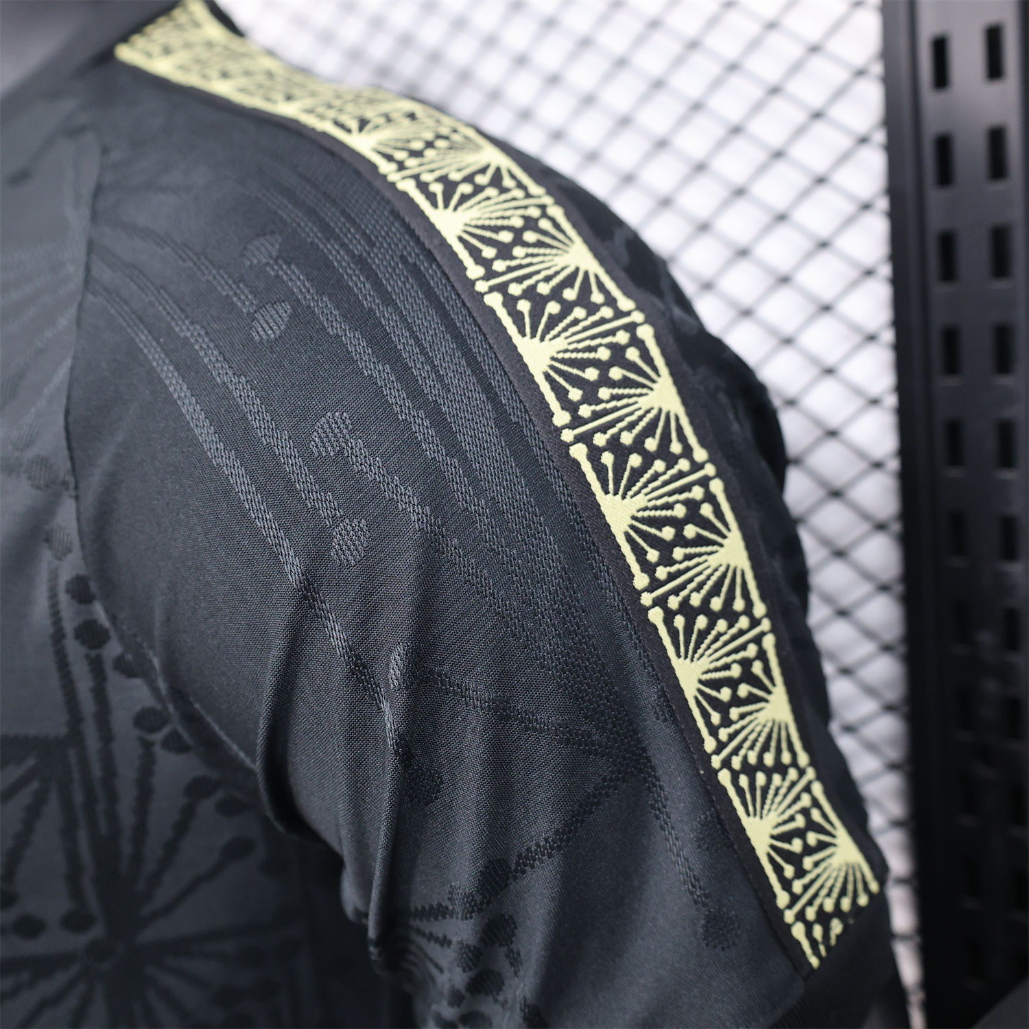 AlphaJersey-Mexico 2025 Gold Cup Black Special Edition Jersey - Player Version