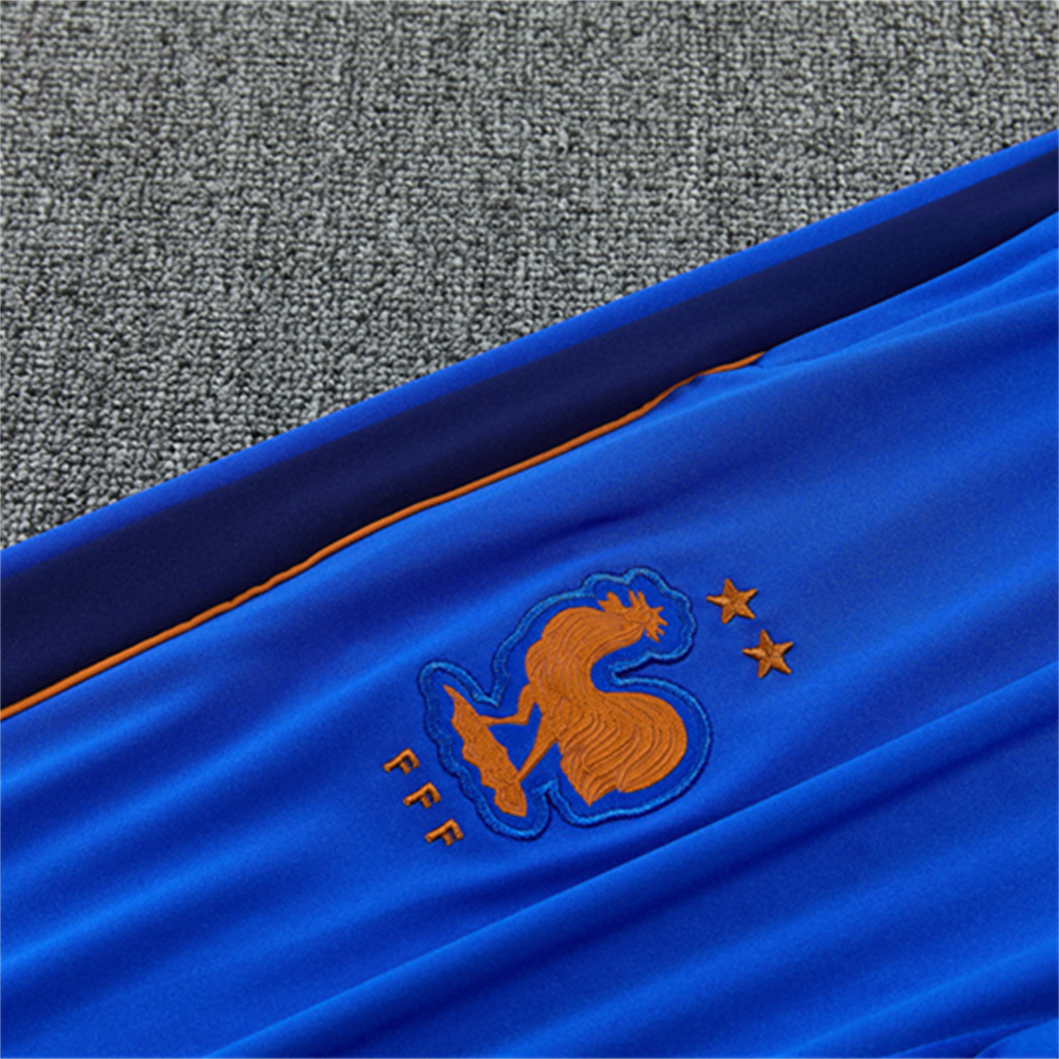 AlphaJersey-France 2026 Long Sleeve Training Set - Royal Blue Top & Pants